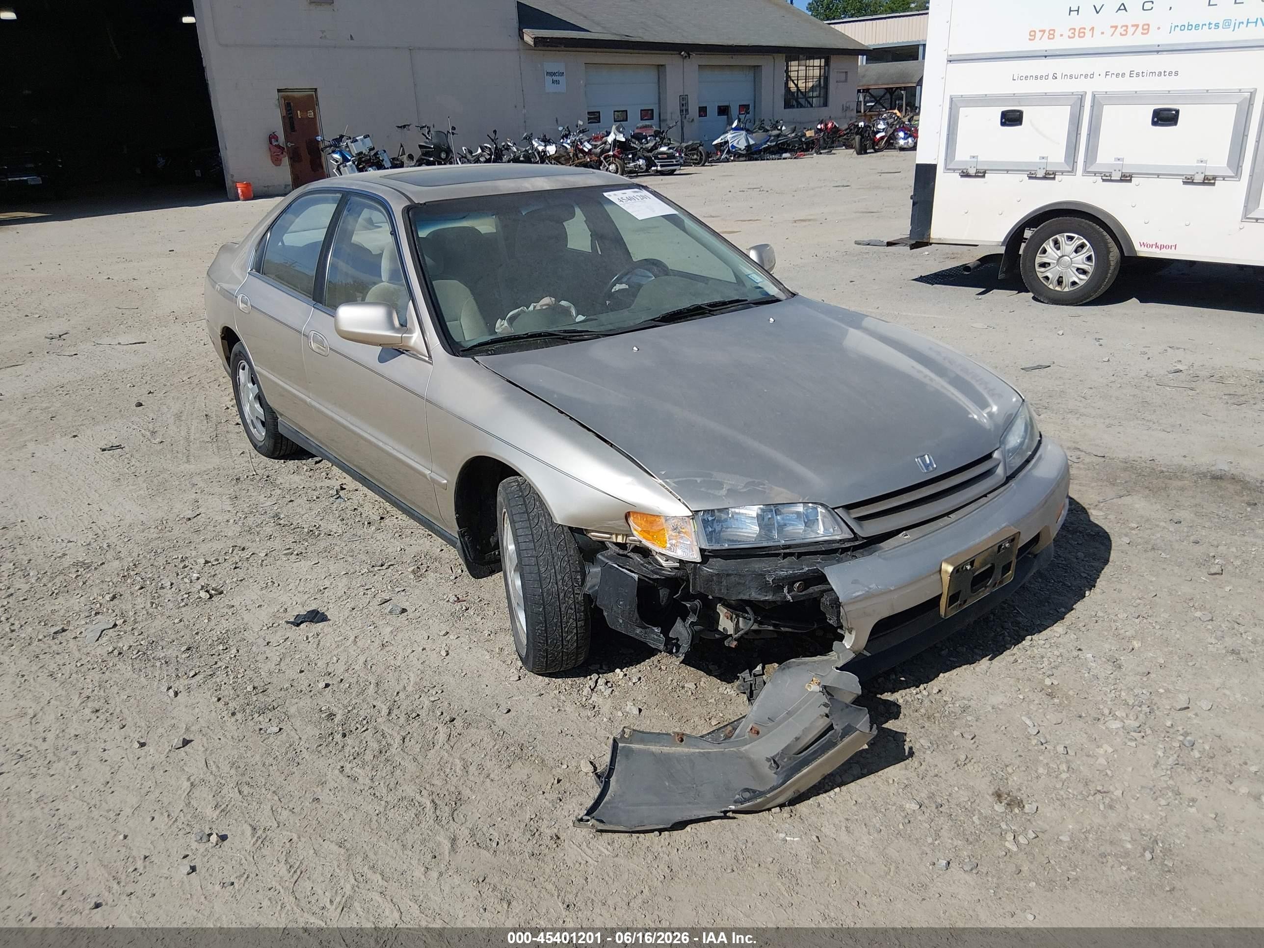 1995 Honda Accord Ex Tan vin: 1HGCD565XSA146423
