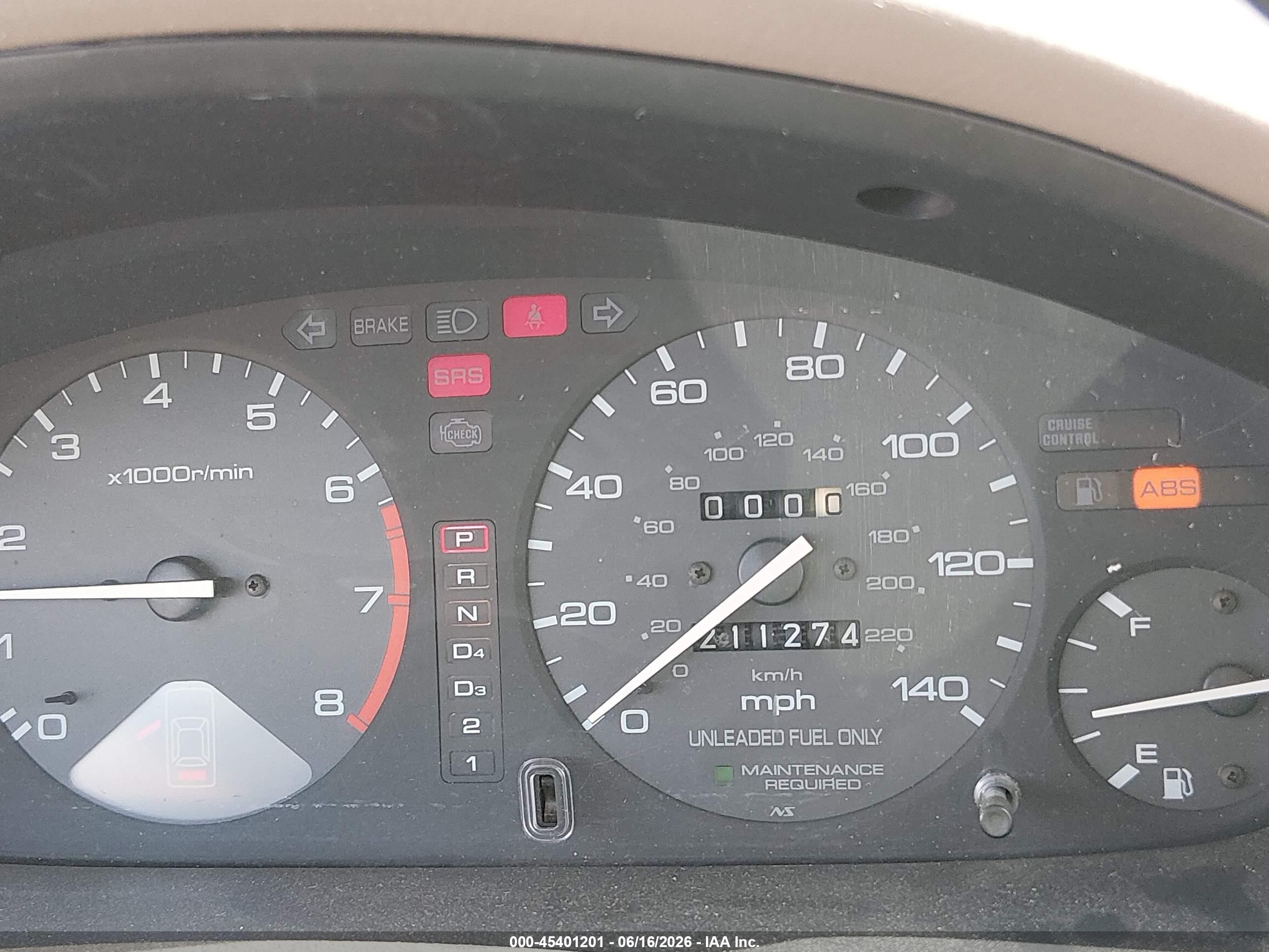 1995 Honda Accord Ex Tan vin: 1HGCD565XSA146423