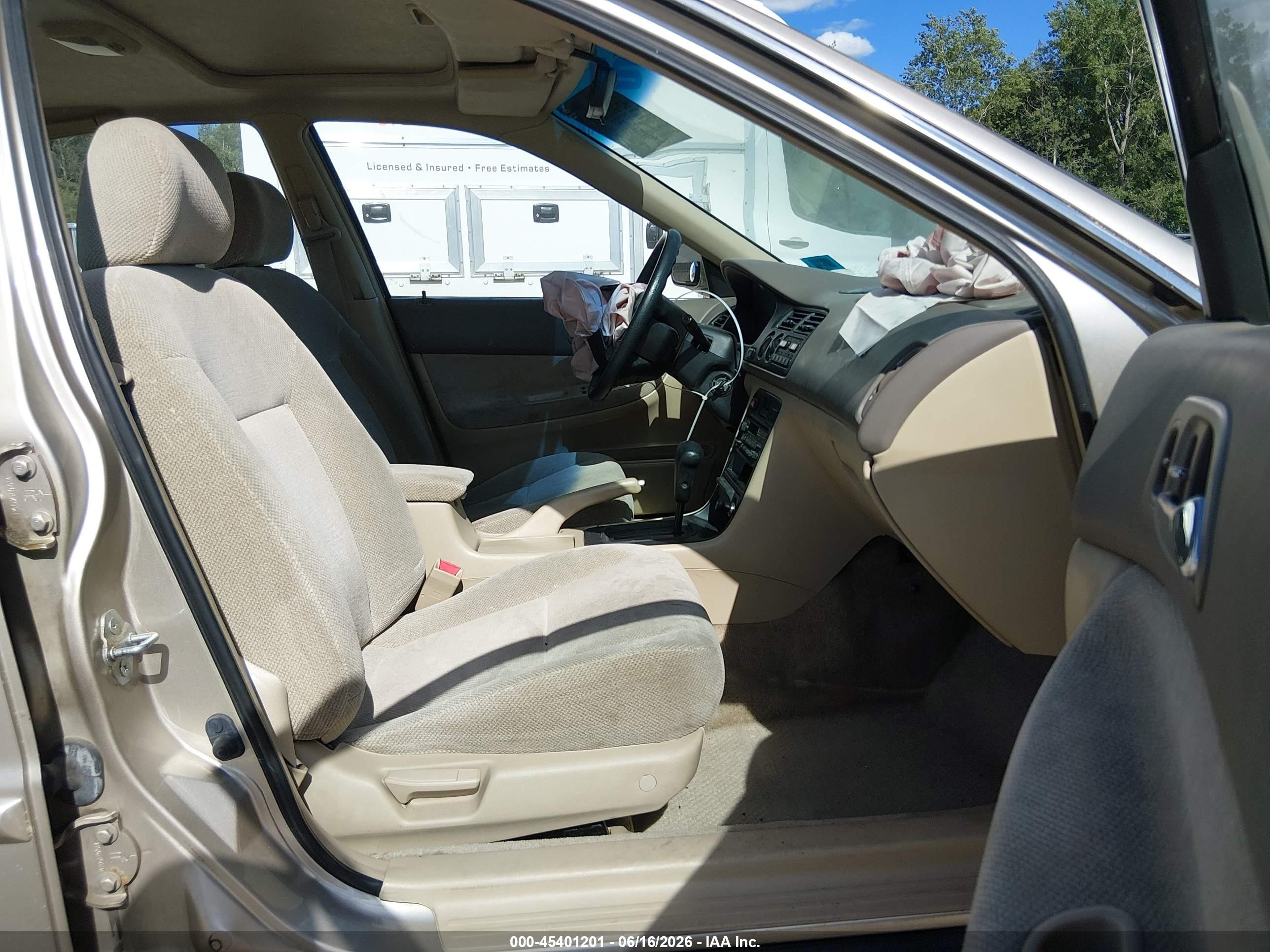 1995 Honda Accord Ex Tan vin: 1HGCD565XSA146423