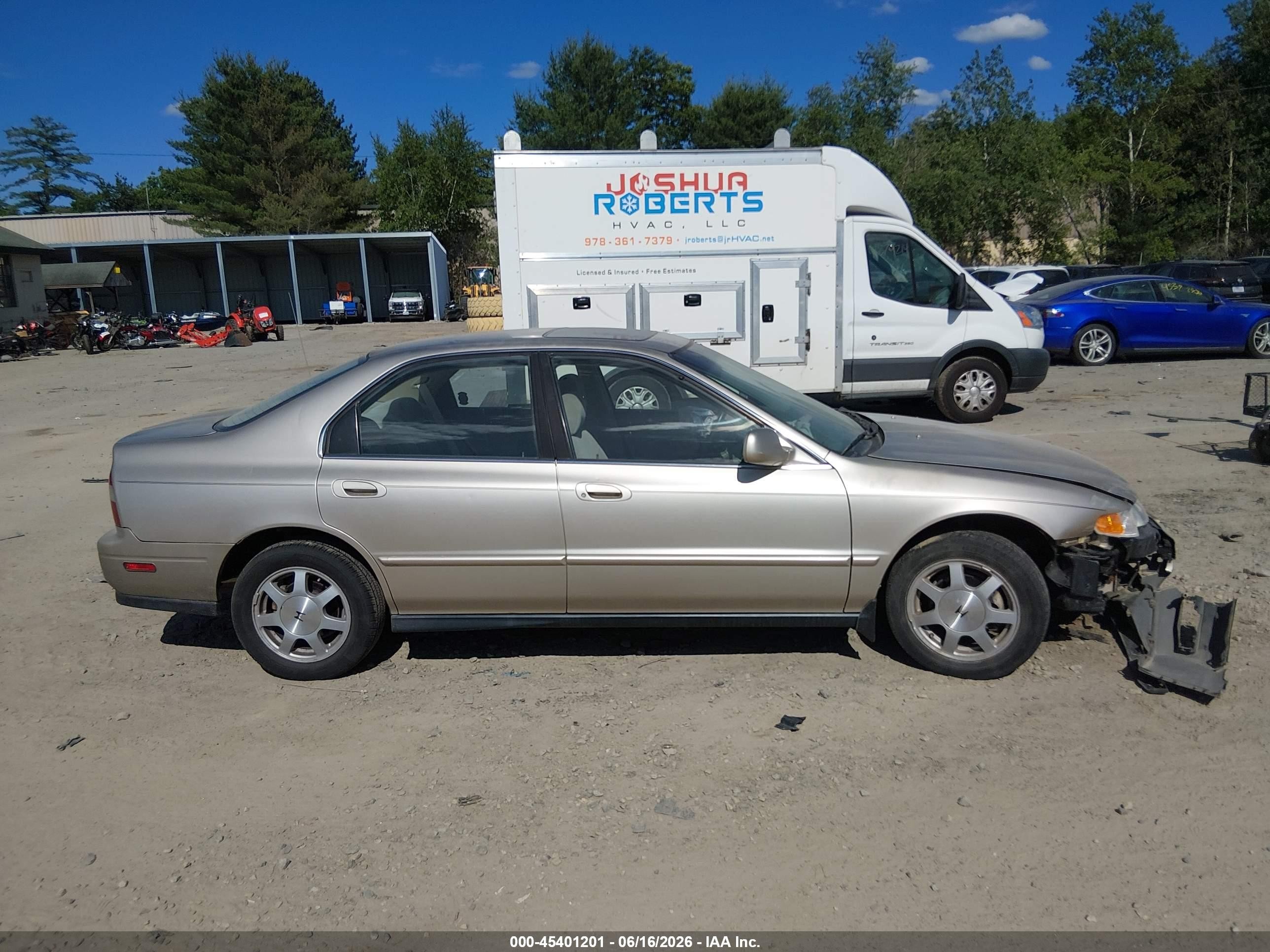 1995 Honda Accord Ex Tan vin: 1HGCD565XSA146423