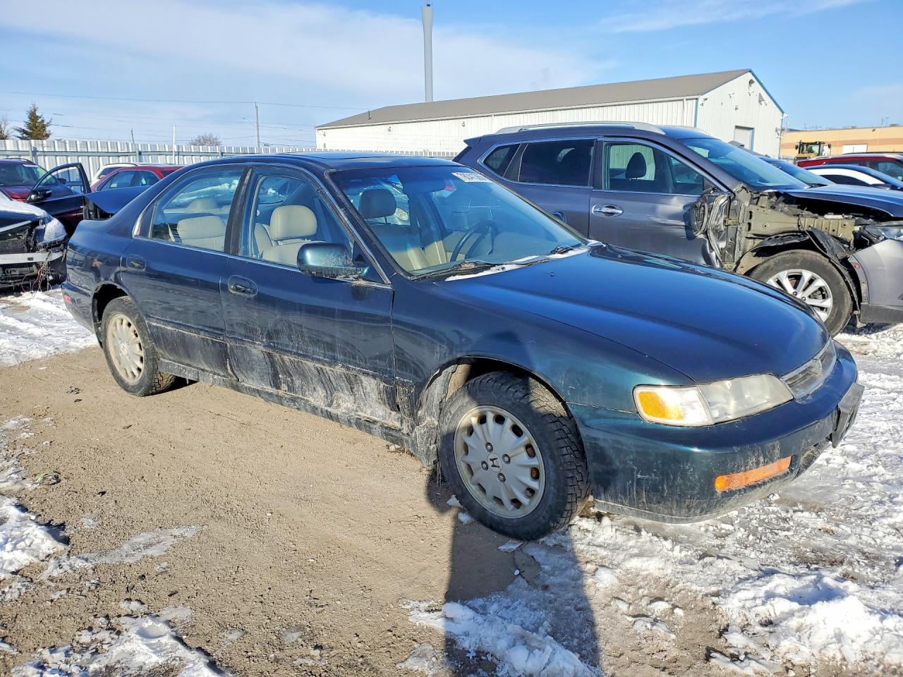 1997 Honda Accord Ex Зеленый vin: 1HGCD5660VA801458