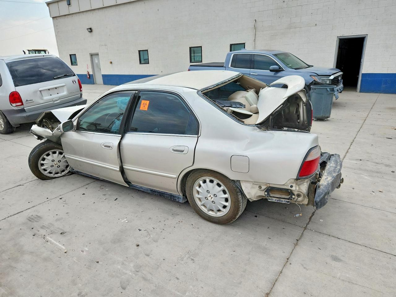 1996 Honda Accord Ex Серебряный vin: 1HGCD5662TA191446
