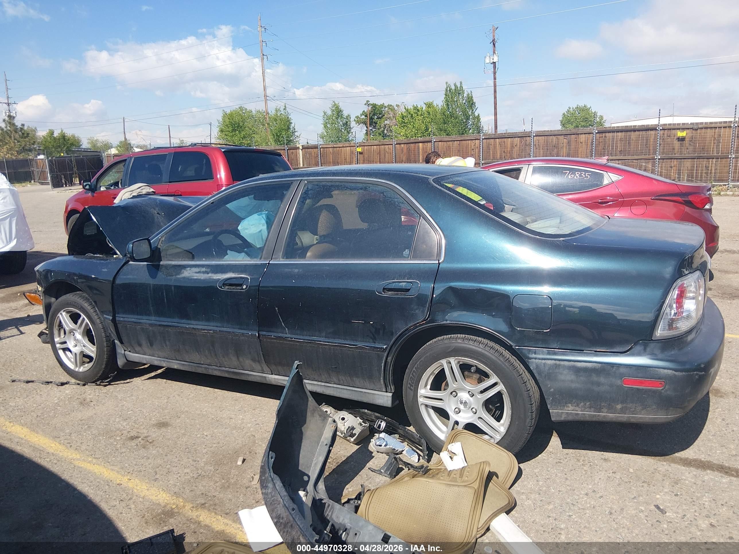 1997 Honda Accord Ex Green vin: 1HGCD5662VA176934