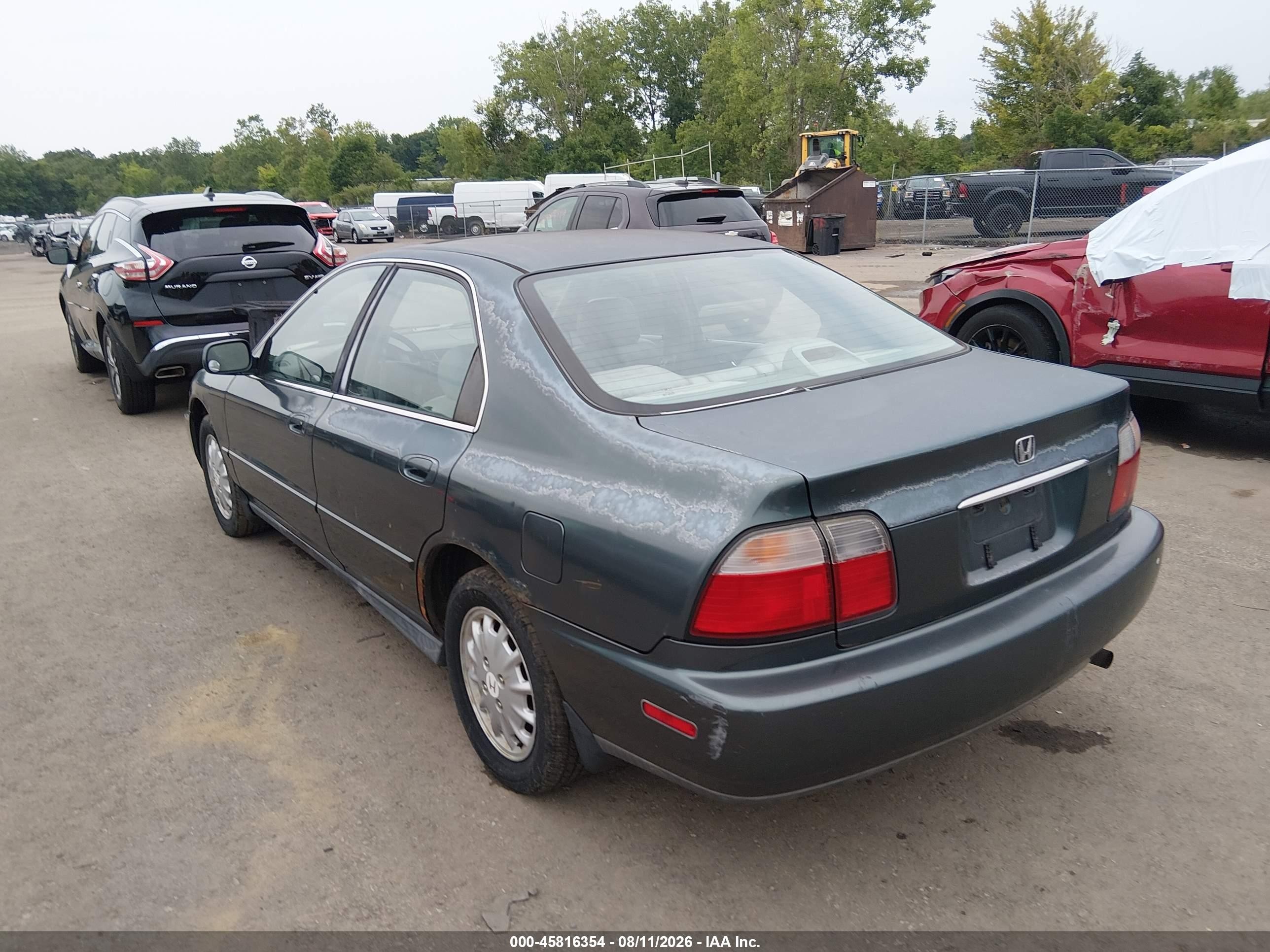 1996 Honda Accord Ex Blue vin: 1HGCD5664TA148730