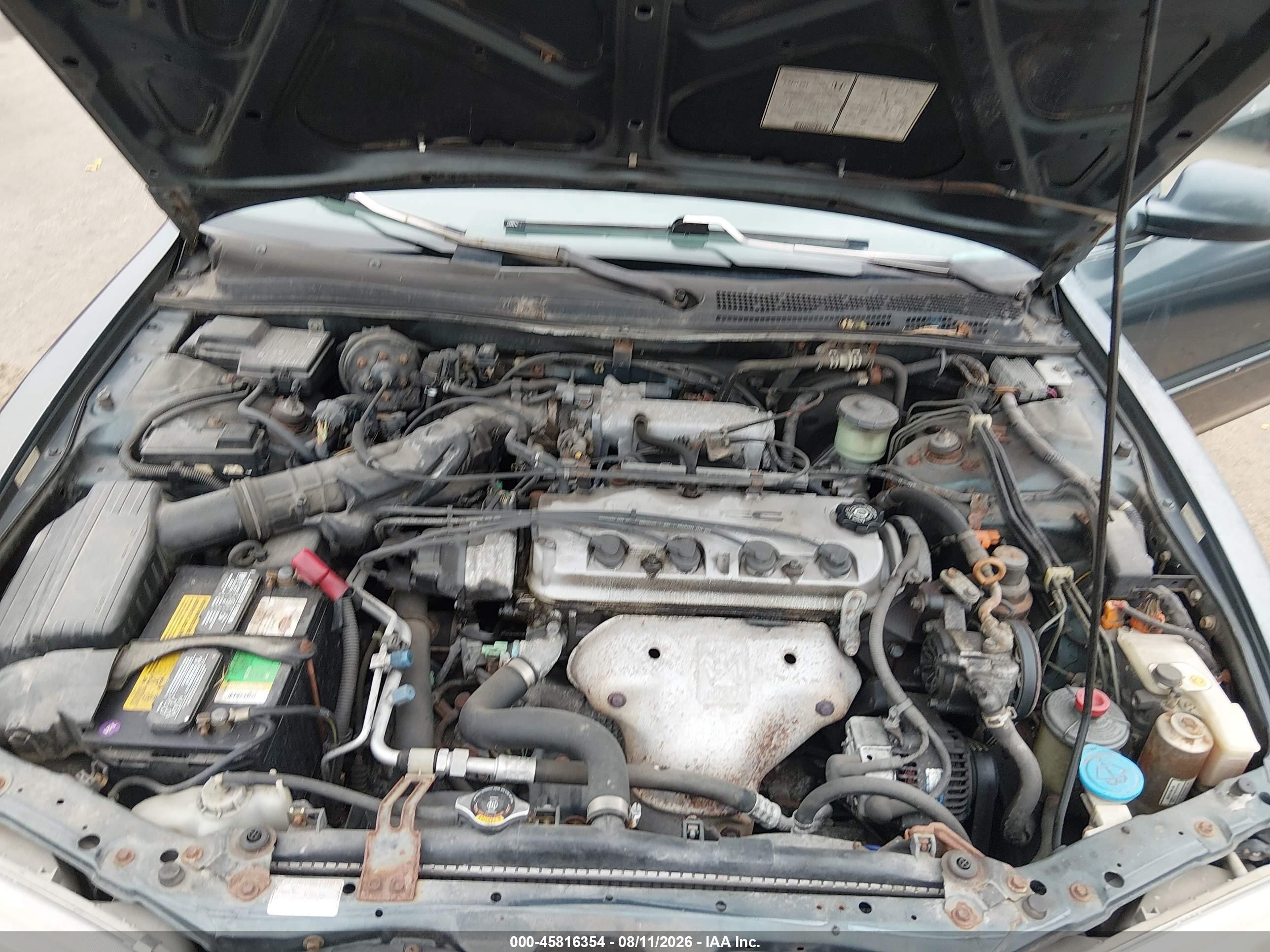 1996 Honda Accord Ex Blue vin: 1HGCD5664TA148730