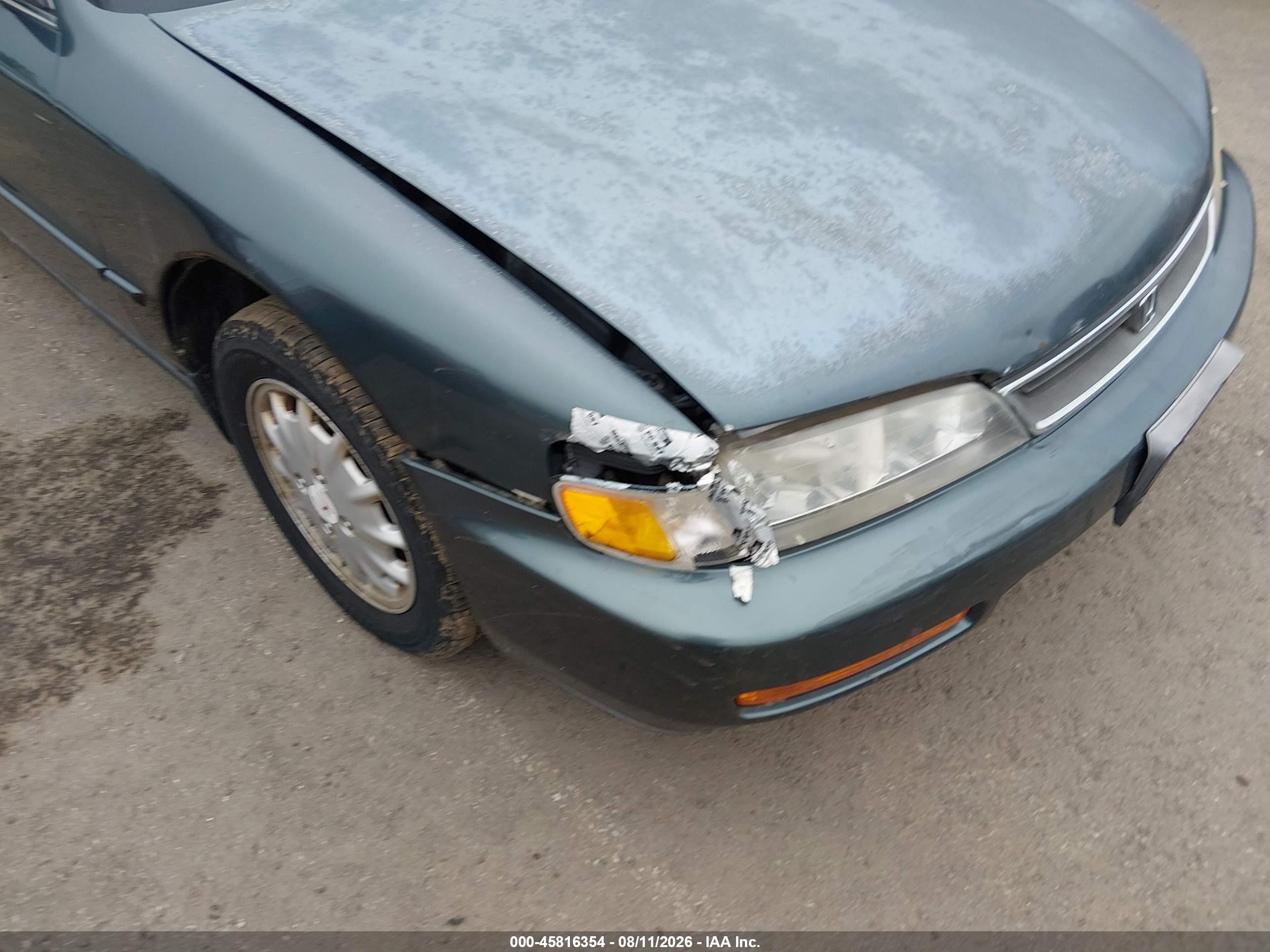1996 Honda Accord Ex Blue vin: 1HGCD5664TA148730