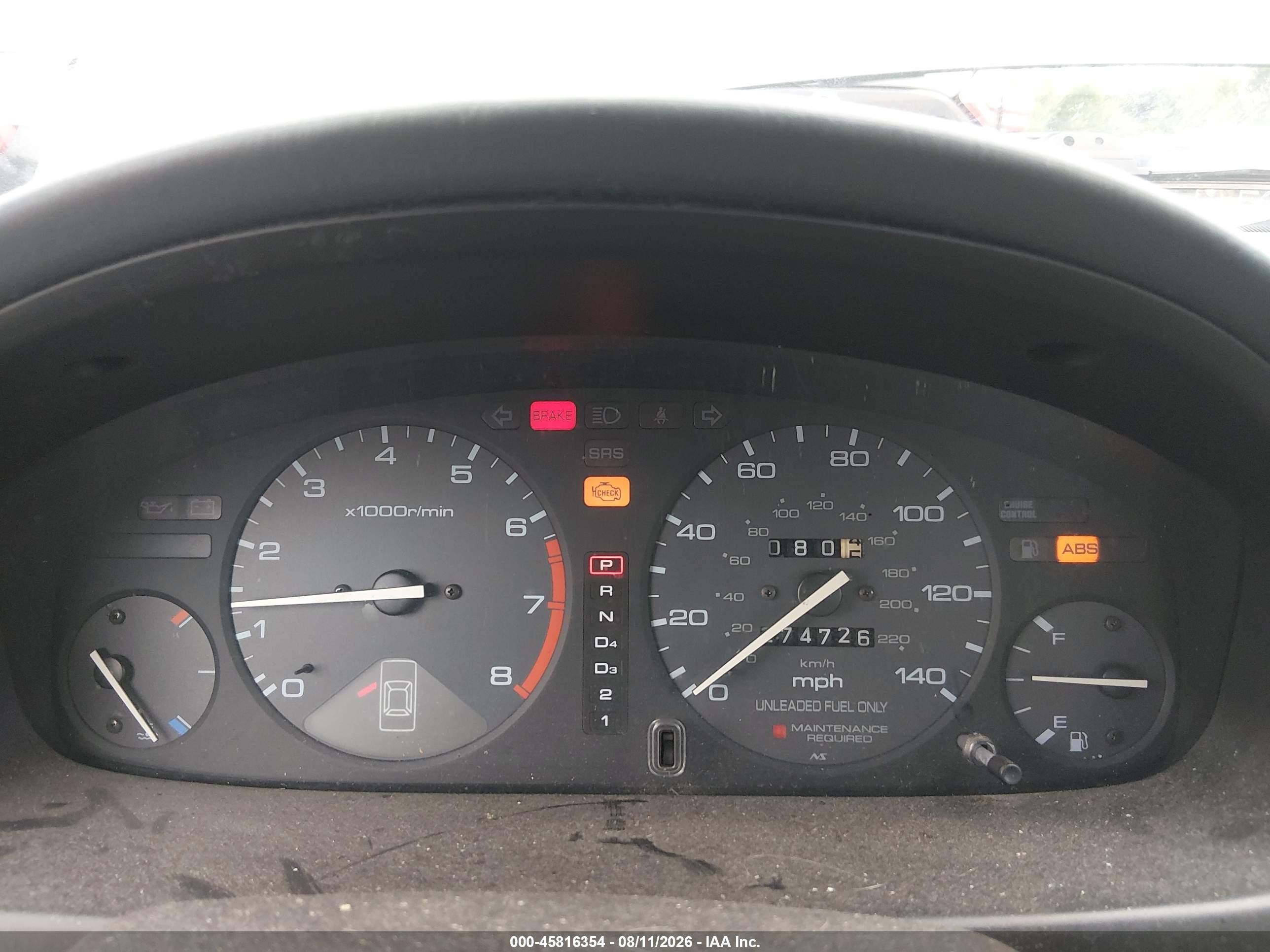 1996 Honda Accord Ex Blue vin: 1HGCD5664TA148730