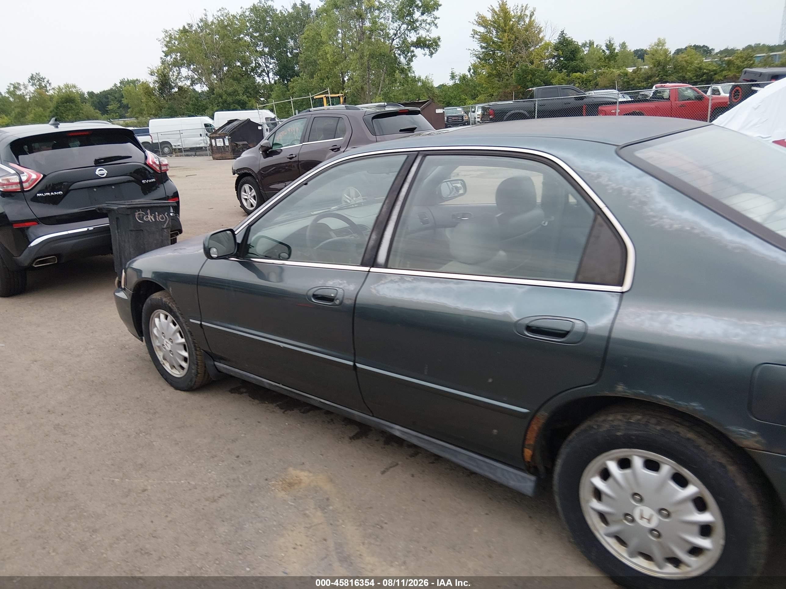 1996 Honda Accord Ex Blue vin: 1HGCD5664TA148730