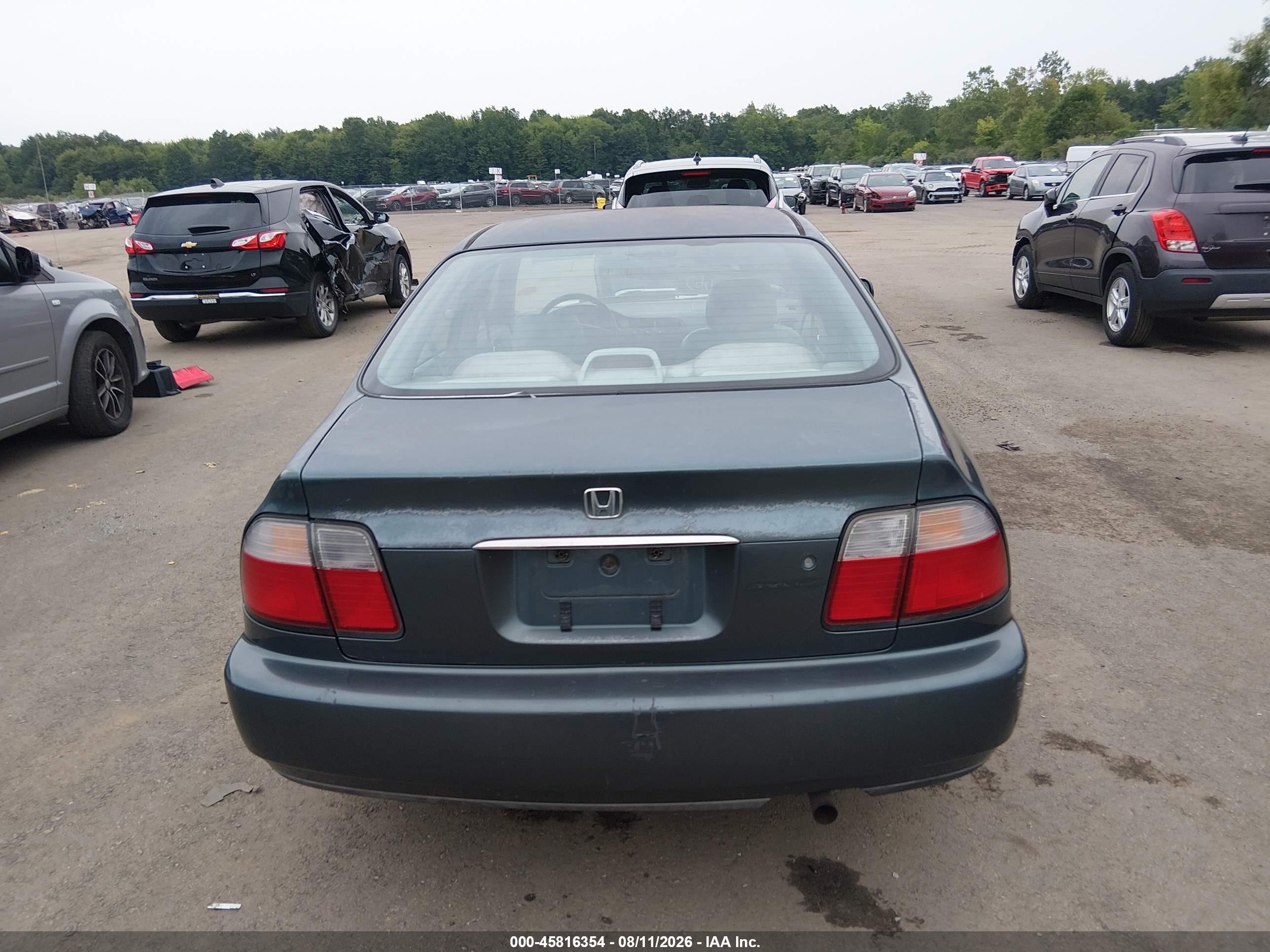 1996 Honda Accord Ex Blue vin: 1HGCD5664TA148730
