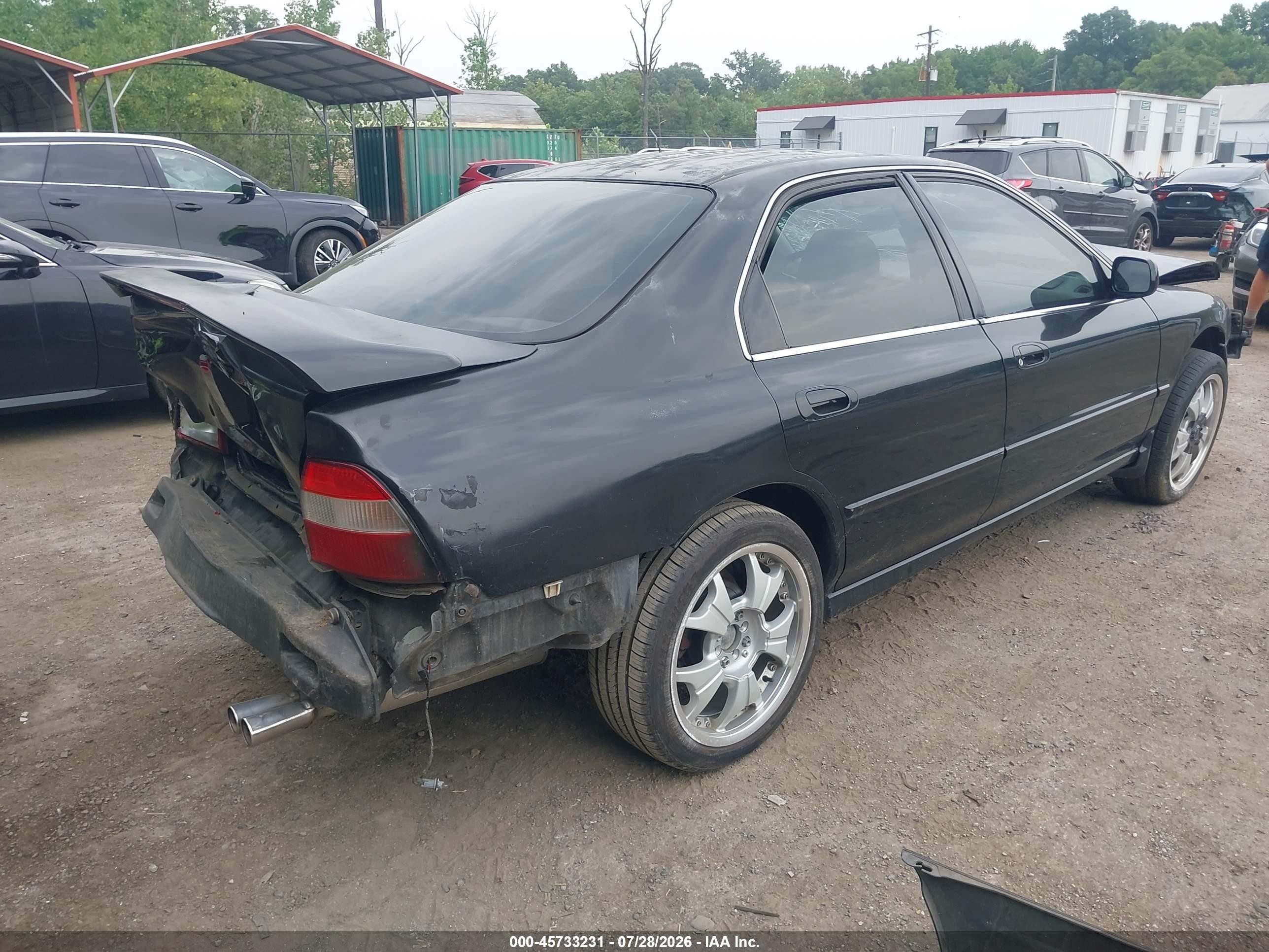 1994 Honda Accord Ex Black vin: 1HGCD5666RA002659