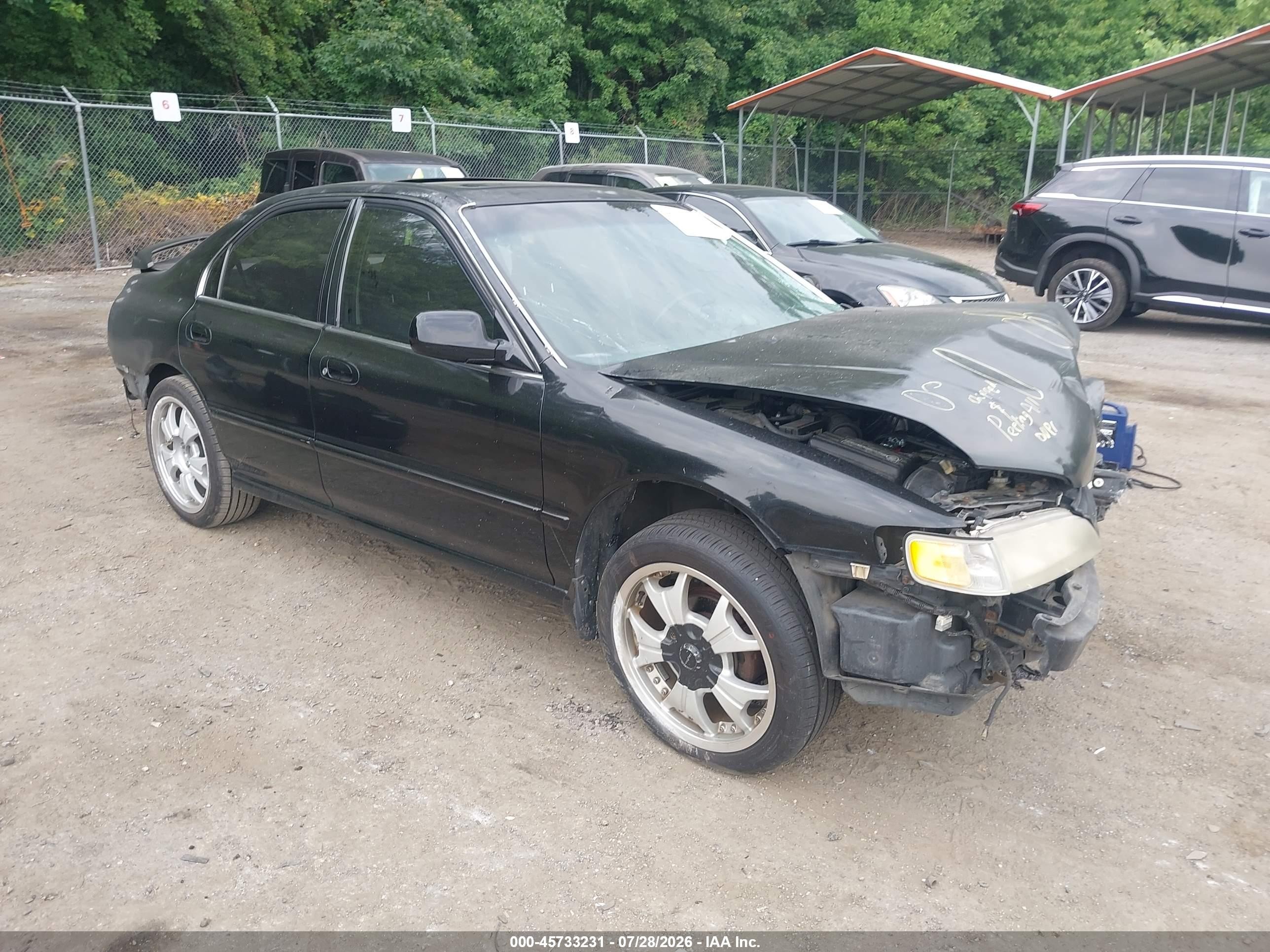 1994 Honda Accord Ex Black vin: 1HGCD5666RA002659