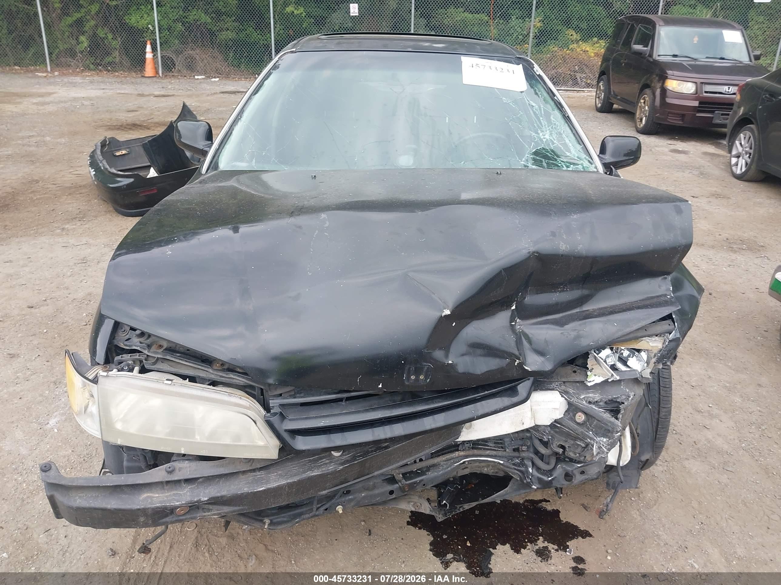 1994 Honda Accord Ex Black vin: 1HGCD5666RA002659