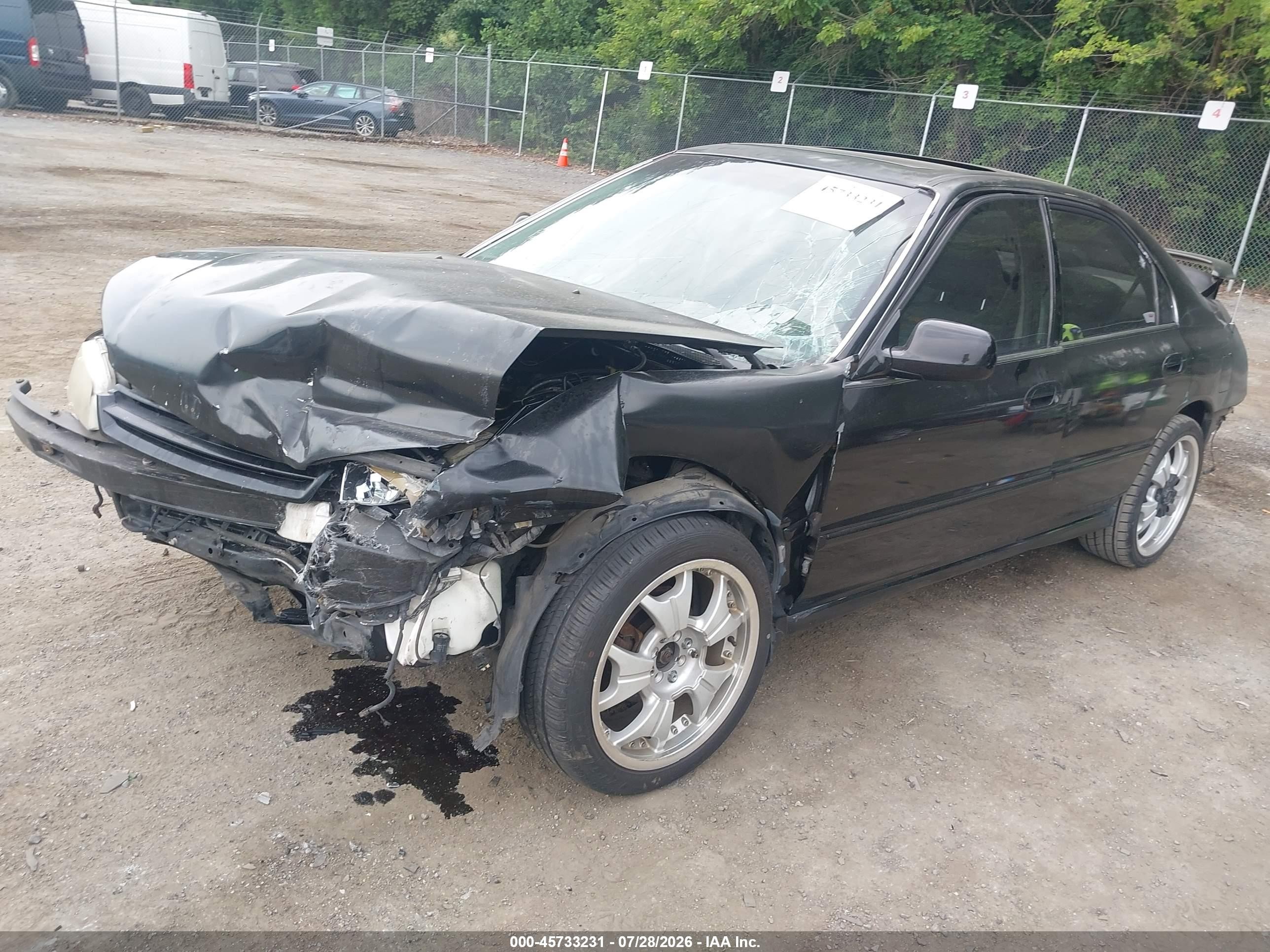 1994 Honda Accord Ex Black vin: 1HGCD5666RA002659
