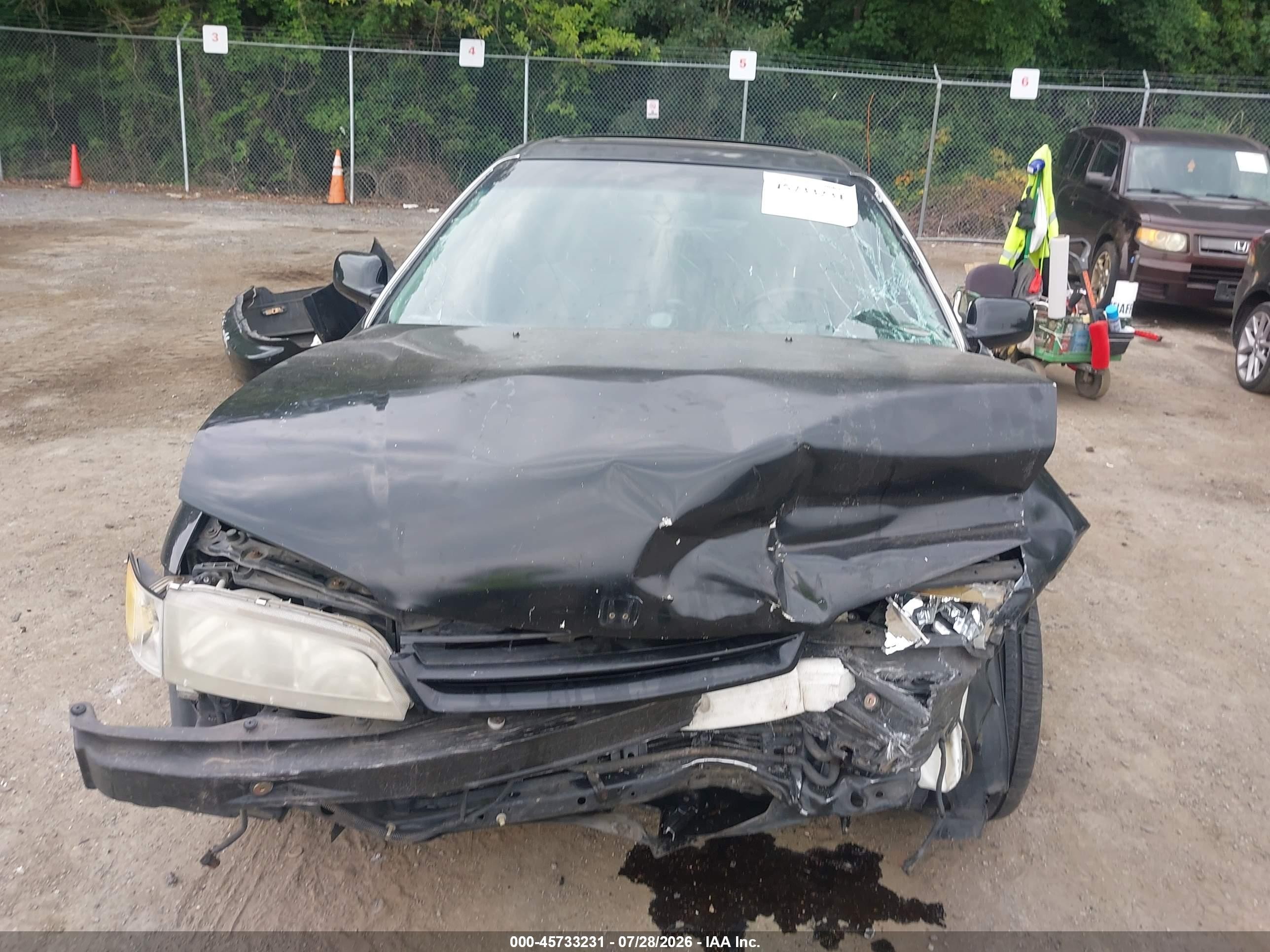 1994 Honda Accord Ex Black vin: 1HGCD5666RA002659