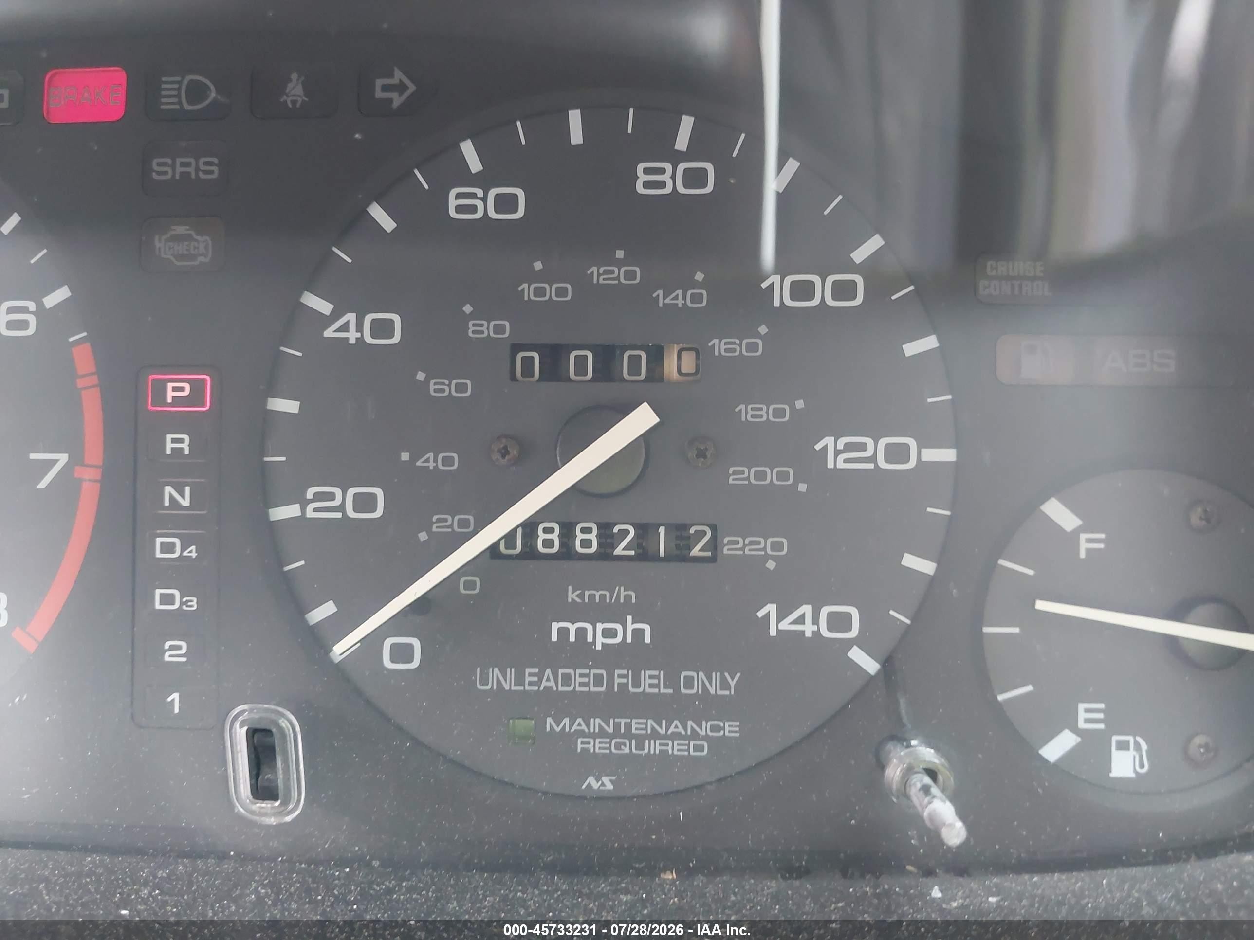 1994 Honda Accord Ex Black vin: 1HGCD5666RA002659