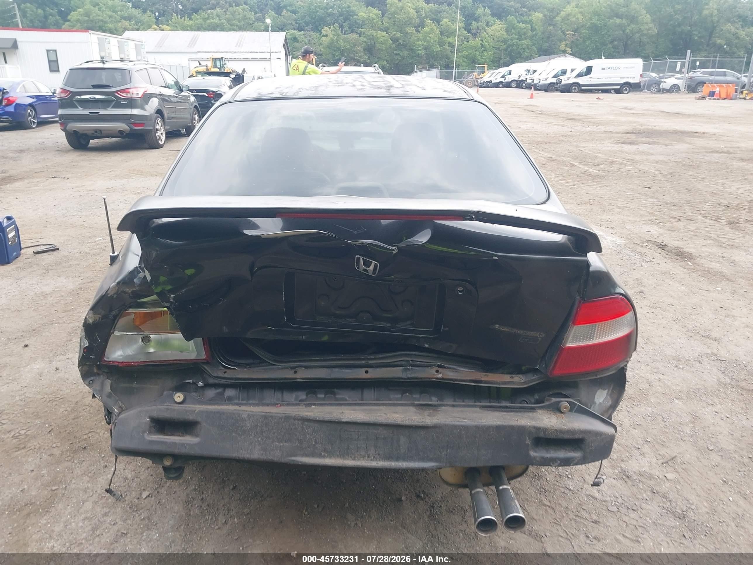 1994 Honda Accord Ex Black vin: 1HGCD5666RA002659