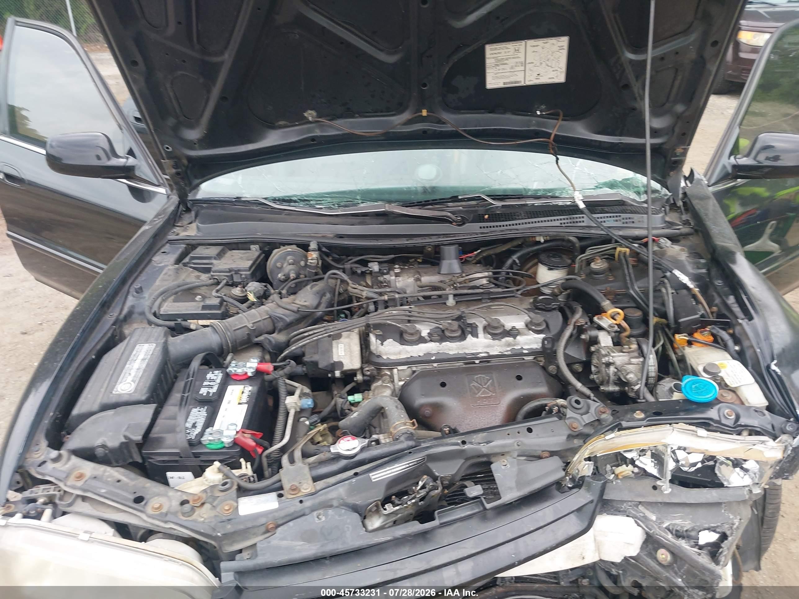 1994 Honda Accord Ex Black vin: 1HGCD5666RA002659
