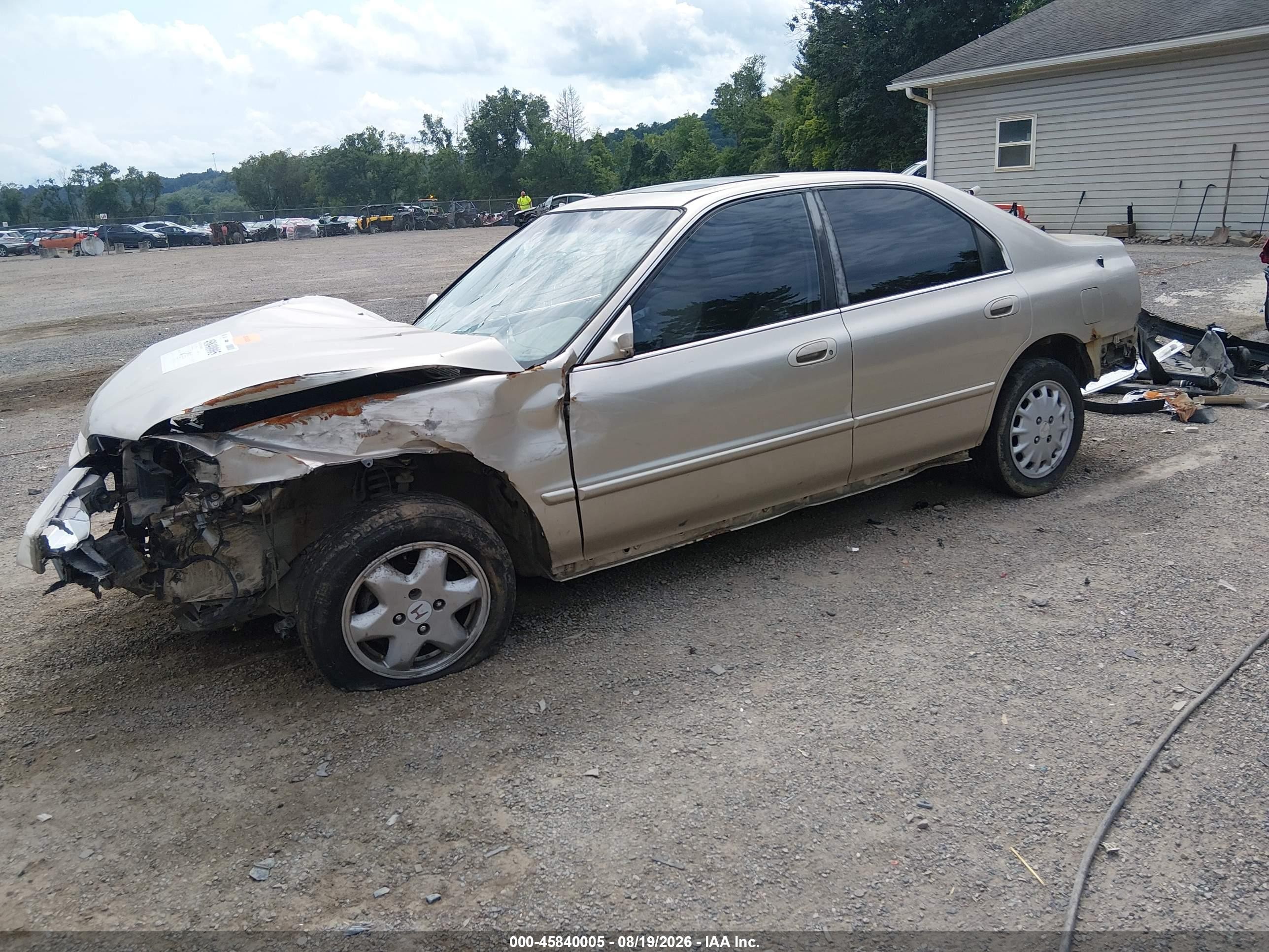 1995 Honda Accord Ex Tan vin: 1HGCD5666SA060454