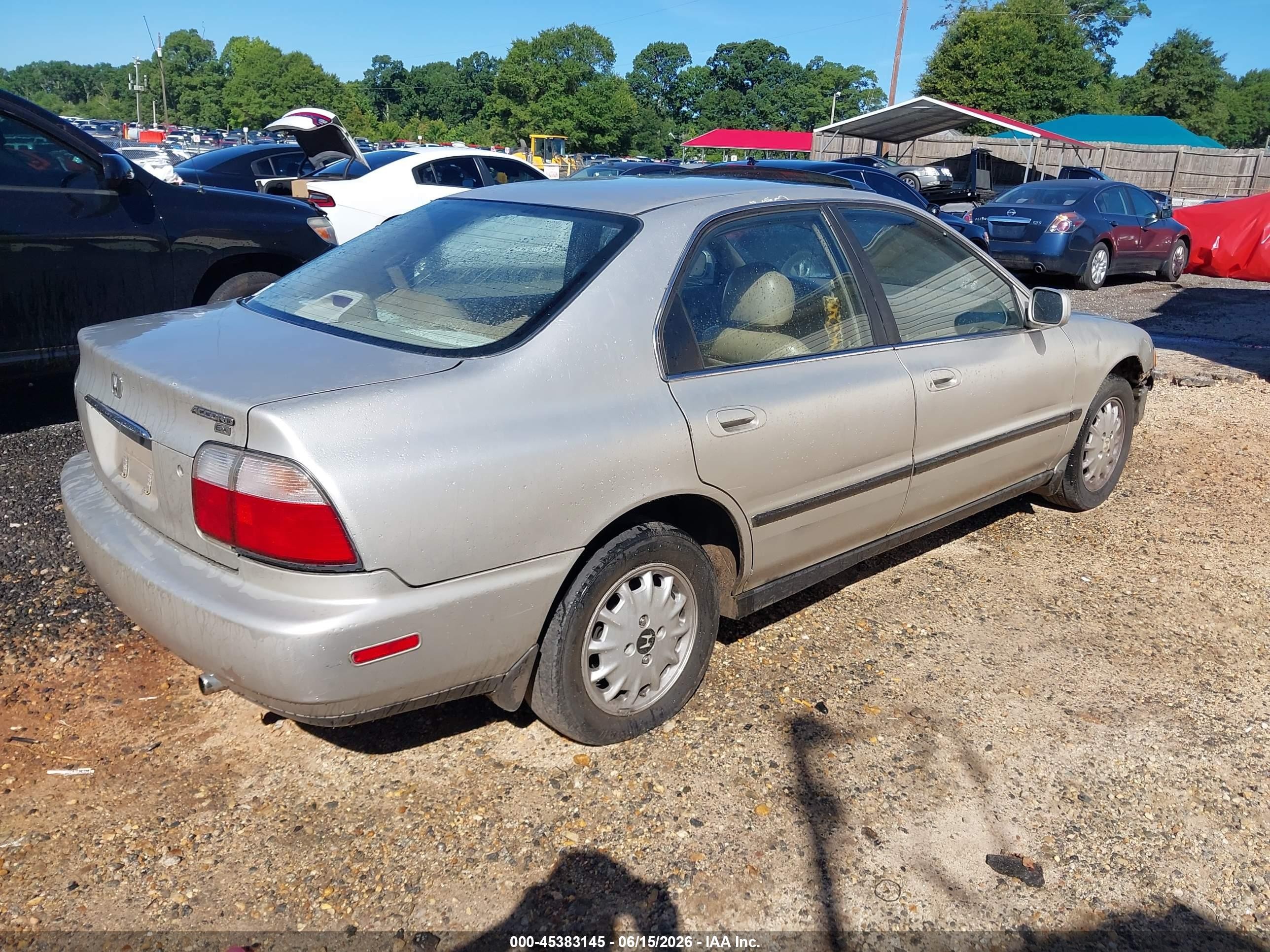 1997 Honda Accord Ex Champagne vin: 1HGCD5666VA216383