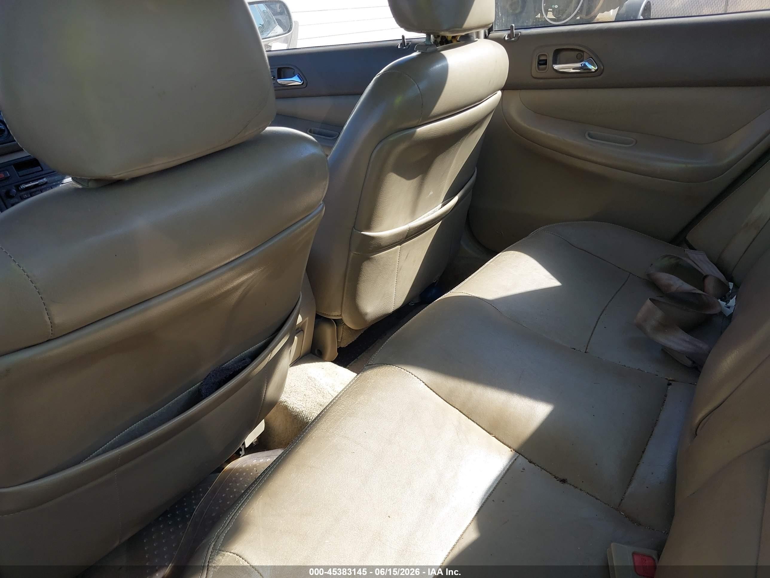 1997 Honda Accord Ex Champagne vin: 1HGCD5666VA216383