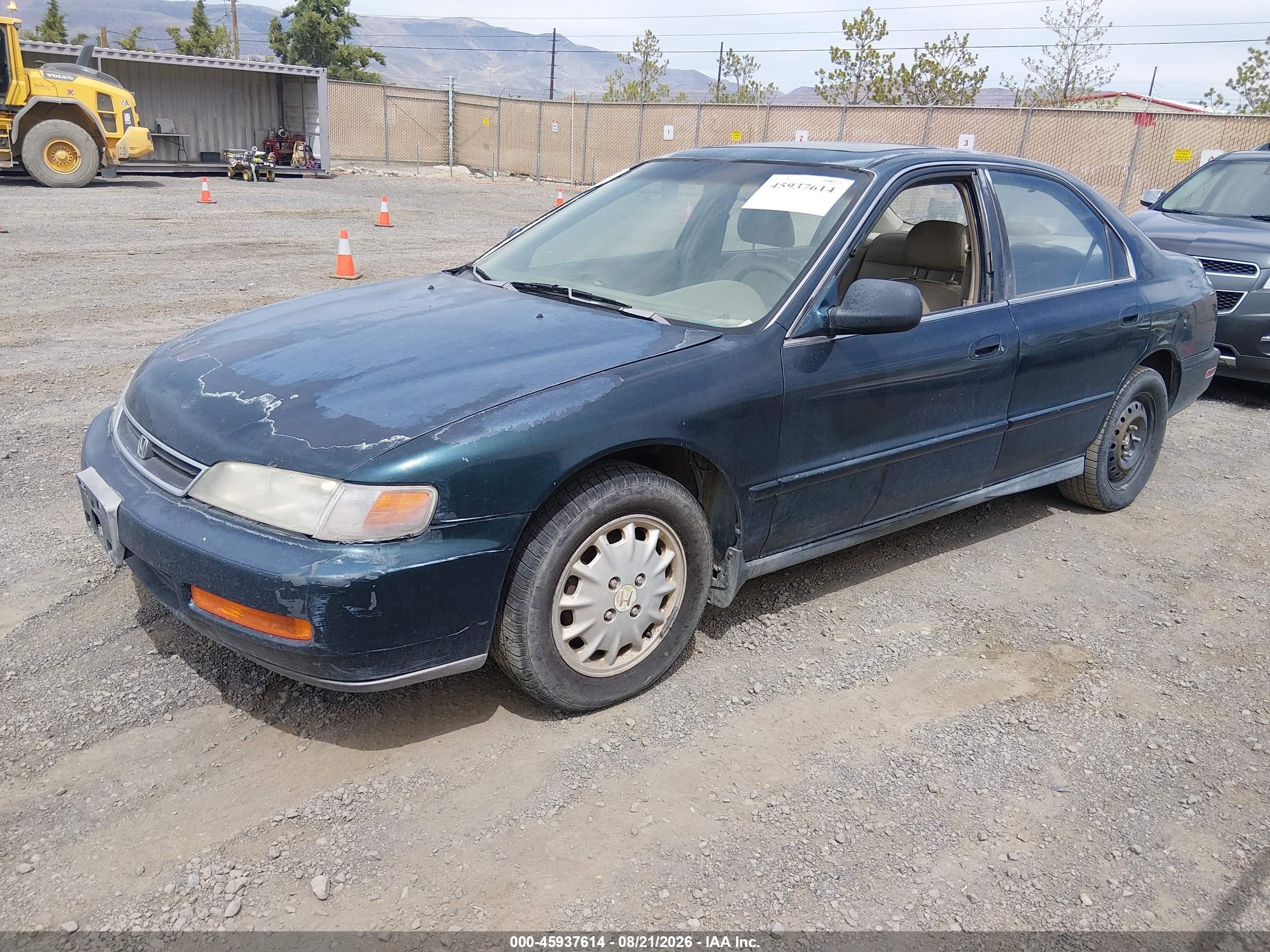 1997 Honda Accord Ex Green vin: 1HGCD5669VA035780