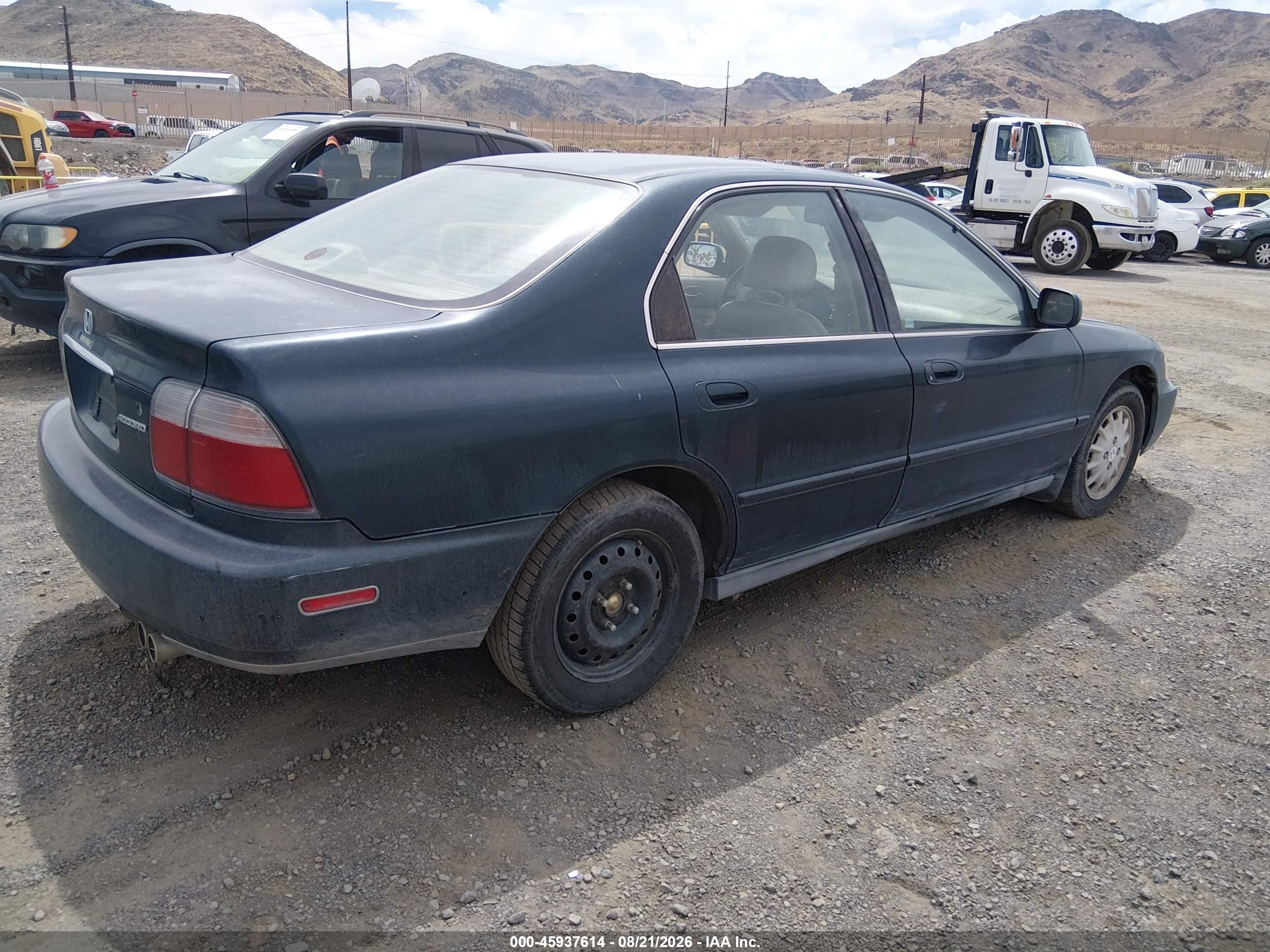 1997 Honda Accord Ex Green vin: 1HGCD5669VA035780