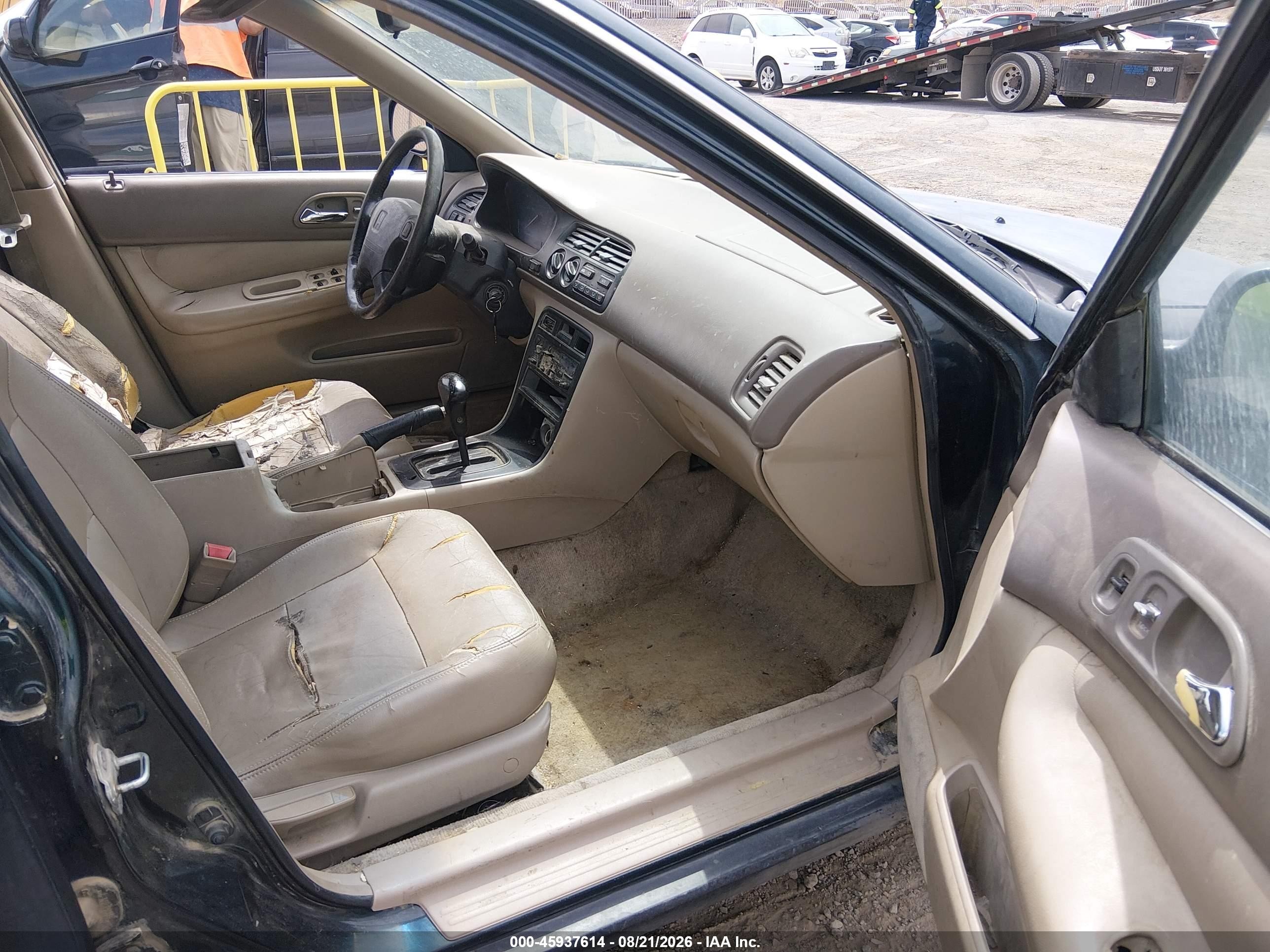 1997 Honda Accord Ex Green vin: 1HGCD5669VA035780
