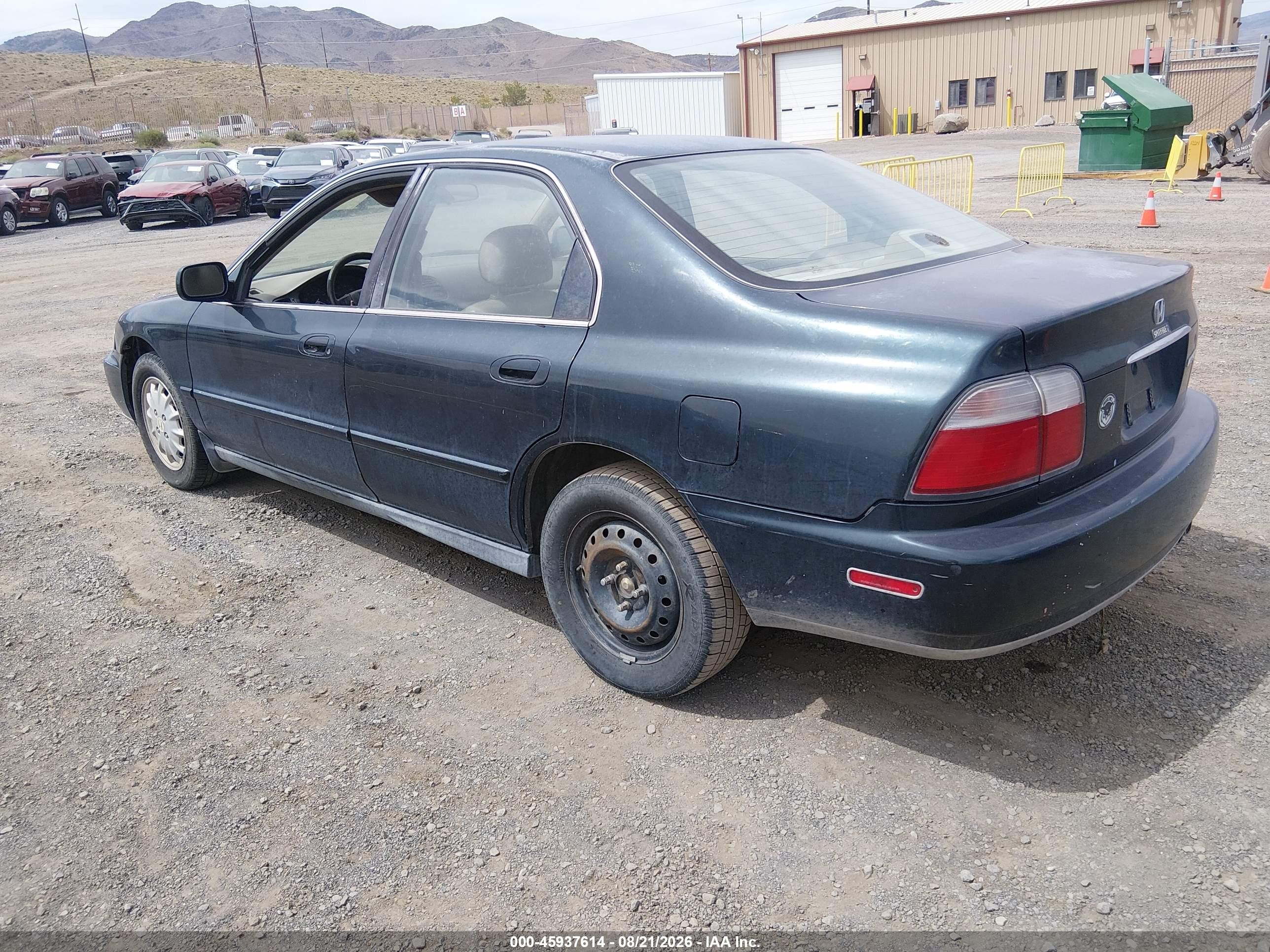 1997 Honda Accord Ex Green vin: 1HGCD5669VA035780