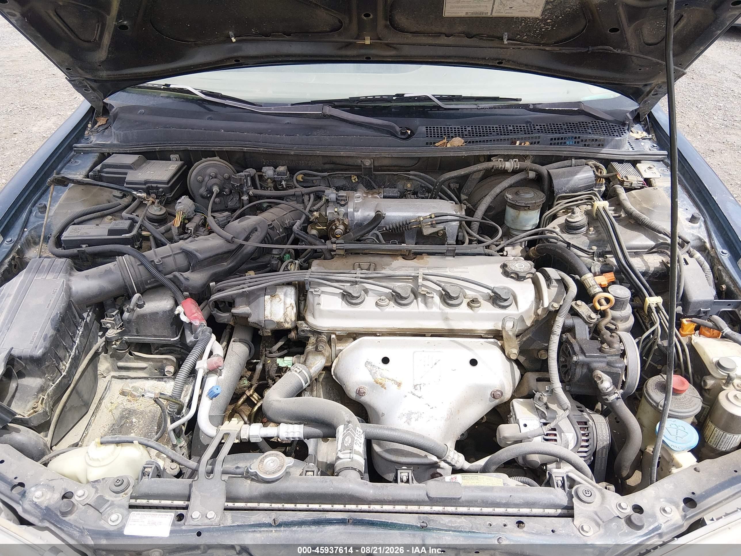 1997 Honda Accord Ex Green vin: 1HGCD5669VA035780