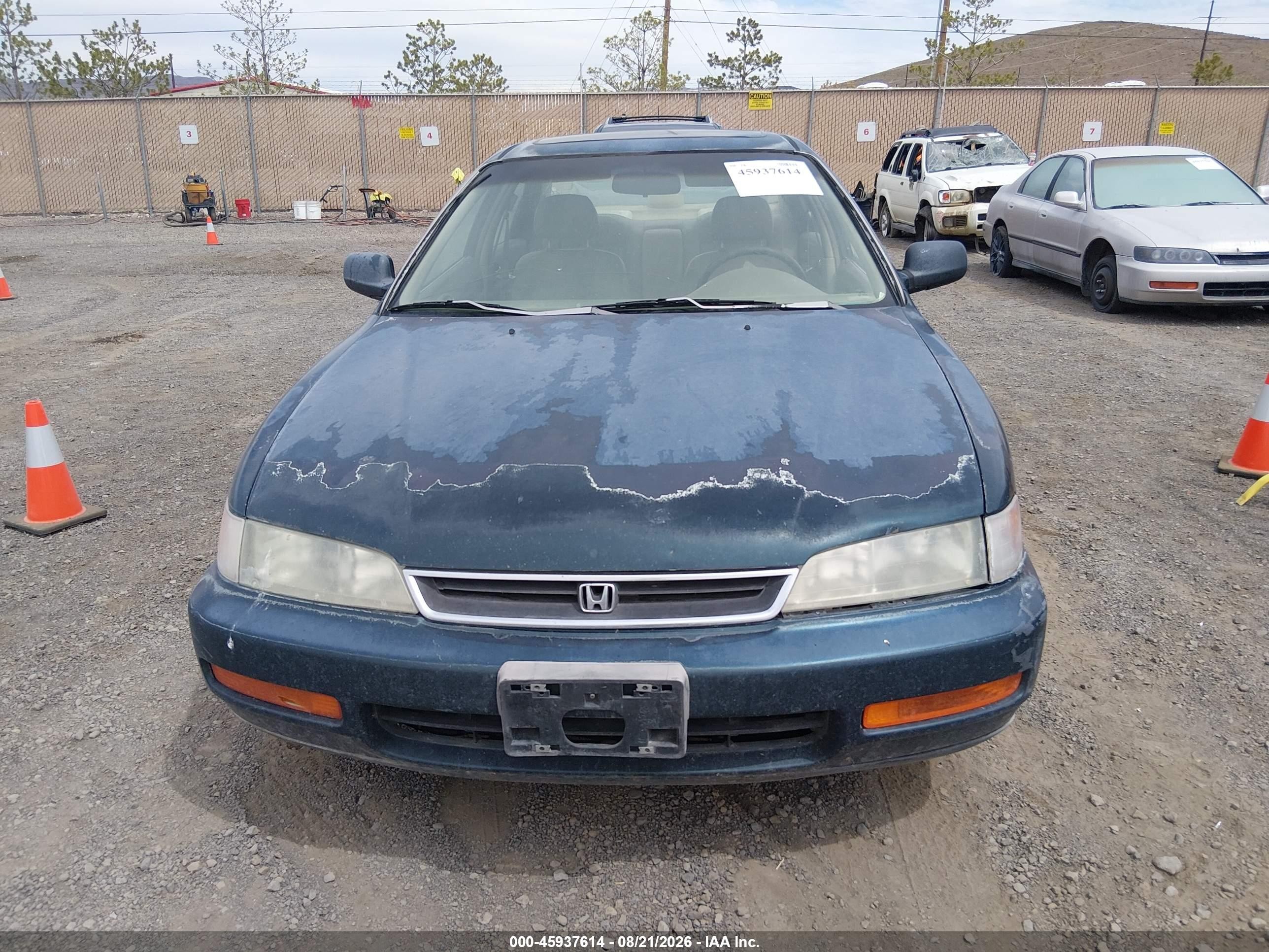 1997 Honda Accord Ex Green vin: 1HGCD5669VA035780