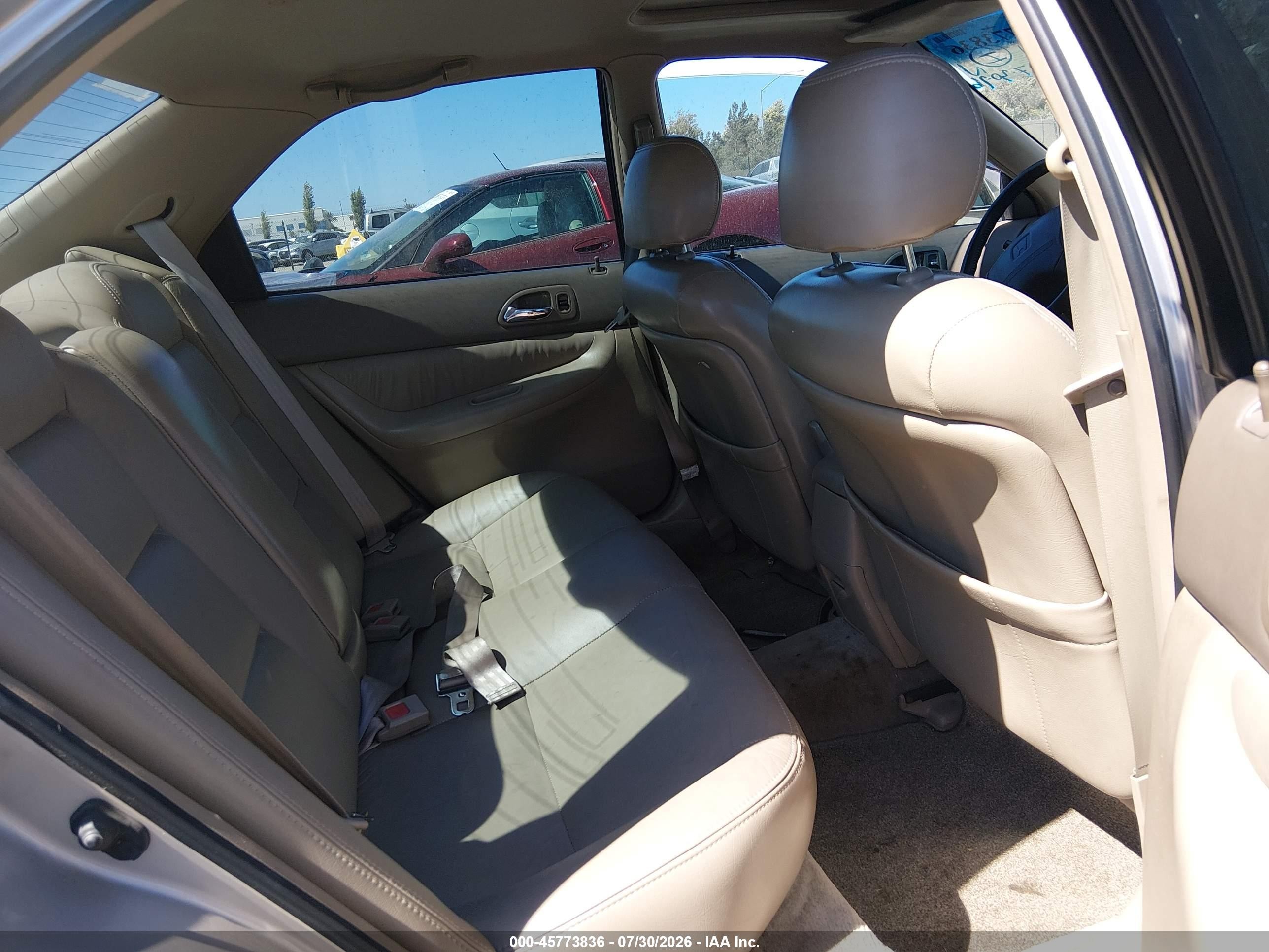 1996 Honda Accord Ex Silver vin: 1HGCD566XTA118230