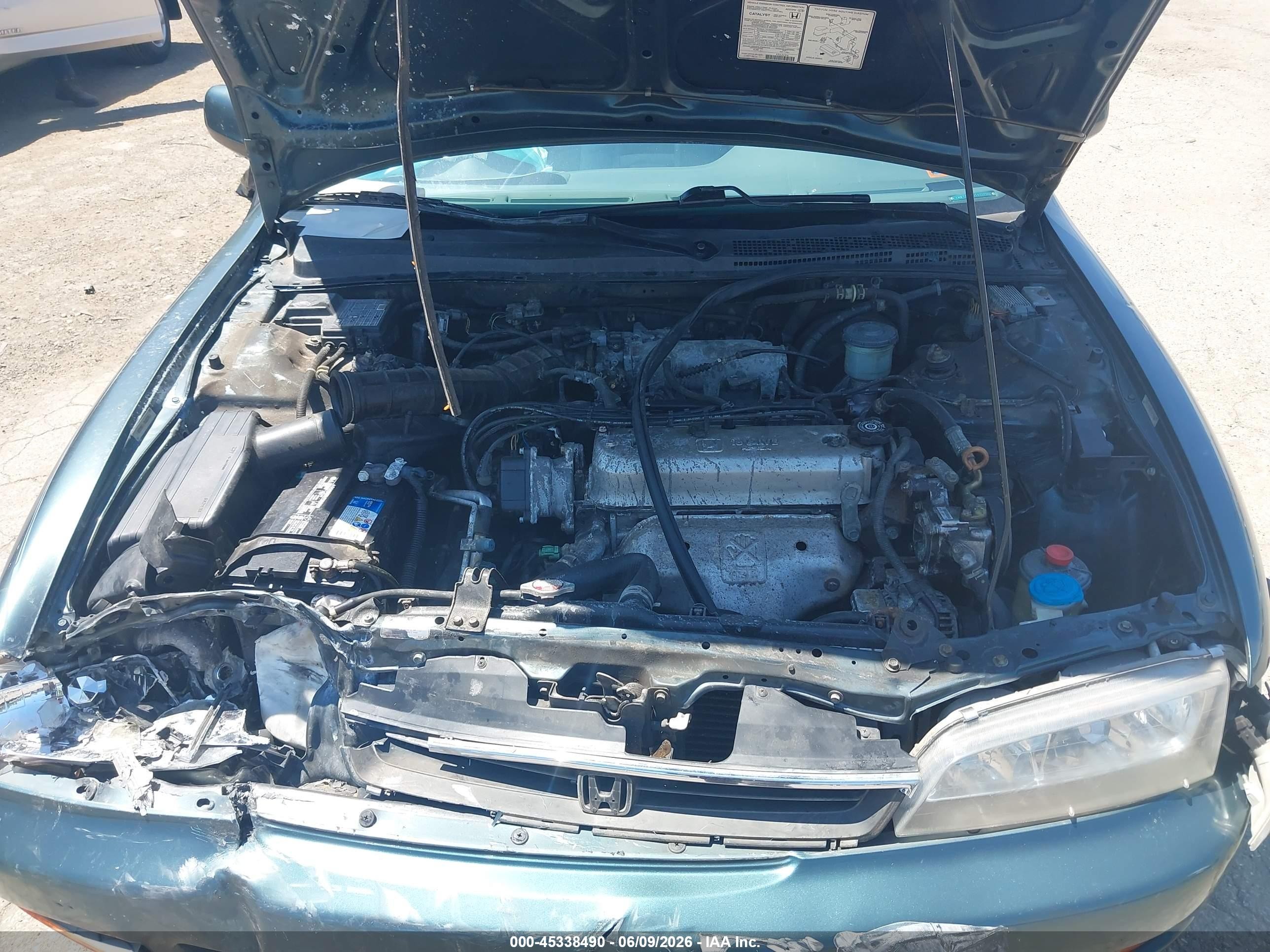 1996 Honda Accord Value Green vin: 1HGCD5690TA222560