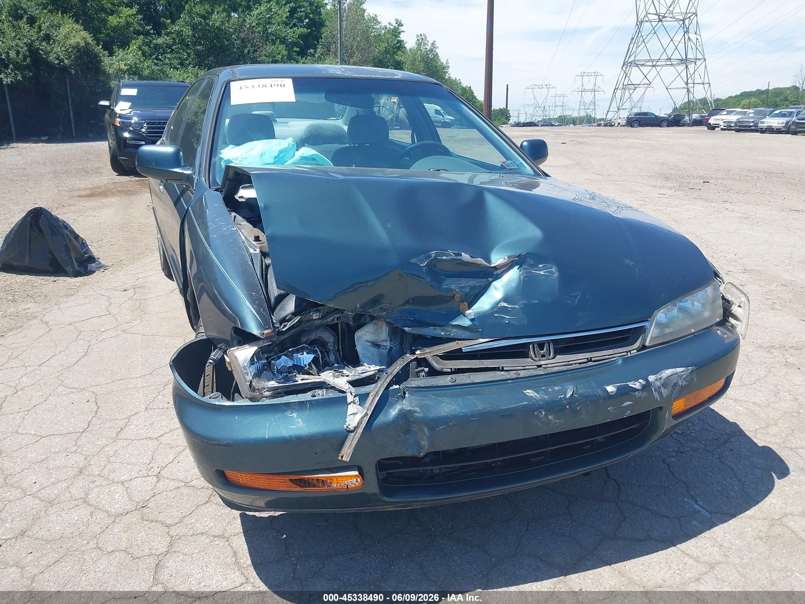 1996 Honda Accord Value Green vin: 1HGCD5690TA222560