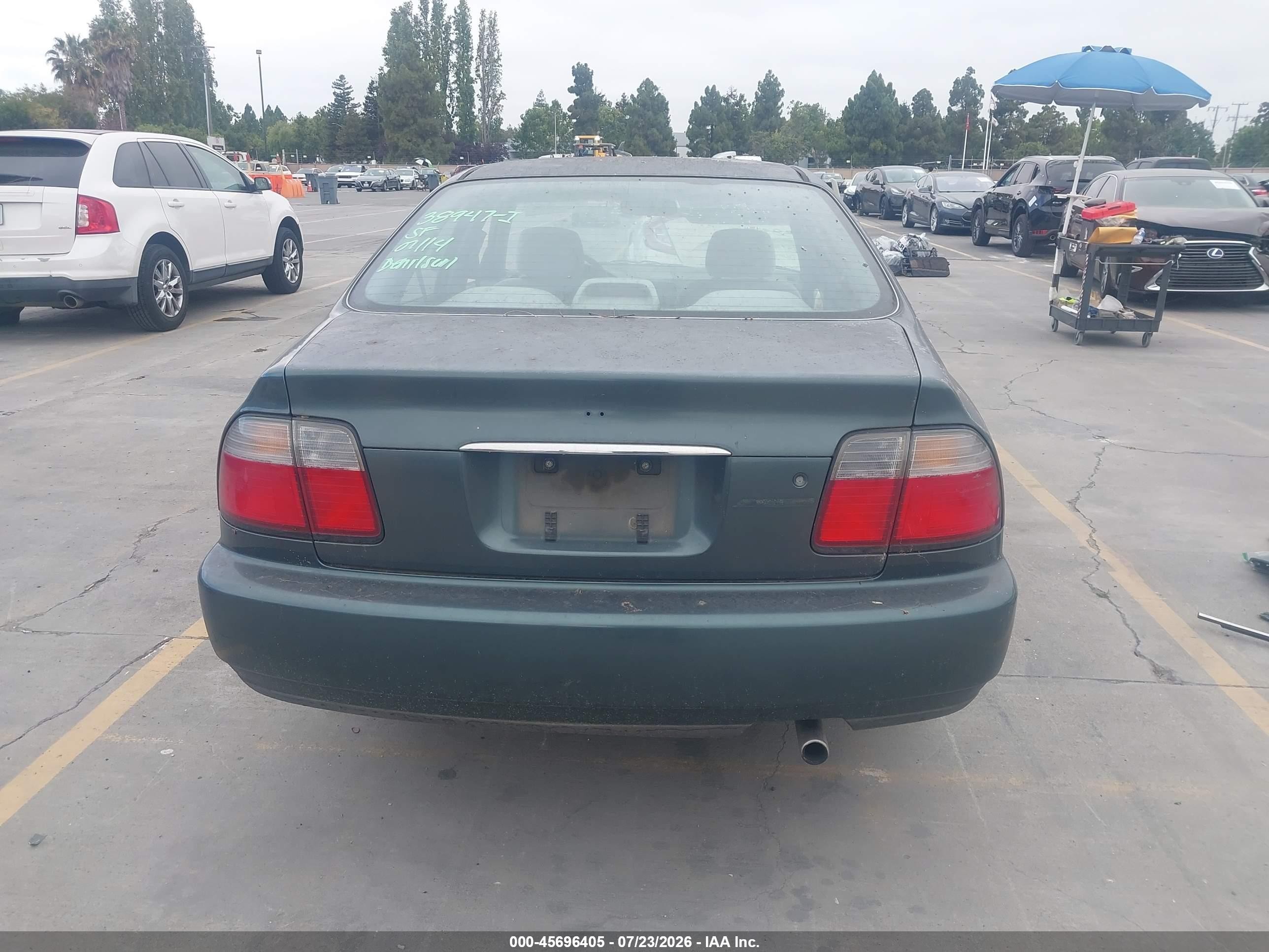 1996 Honda Accord Value Green vin: 1HGCD5692TA273607