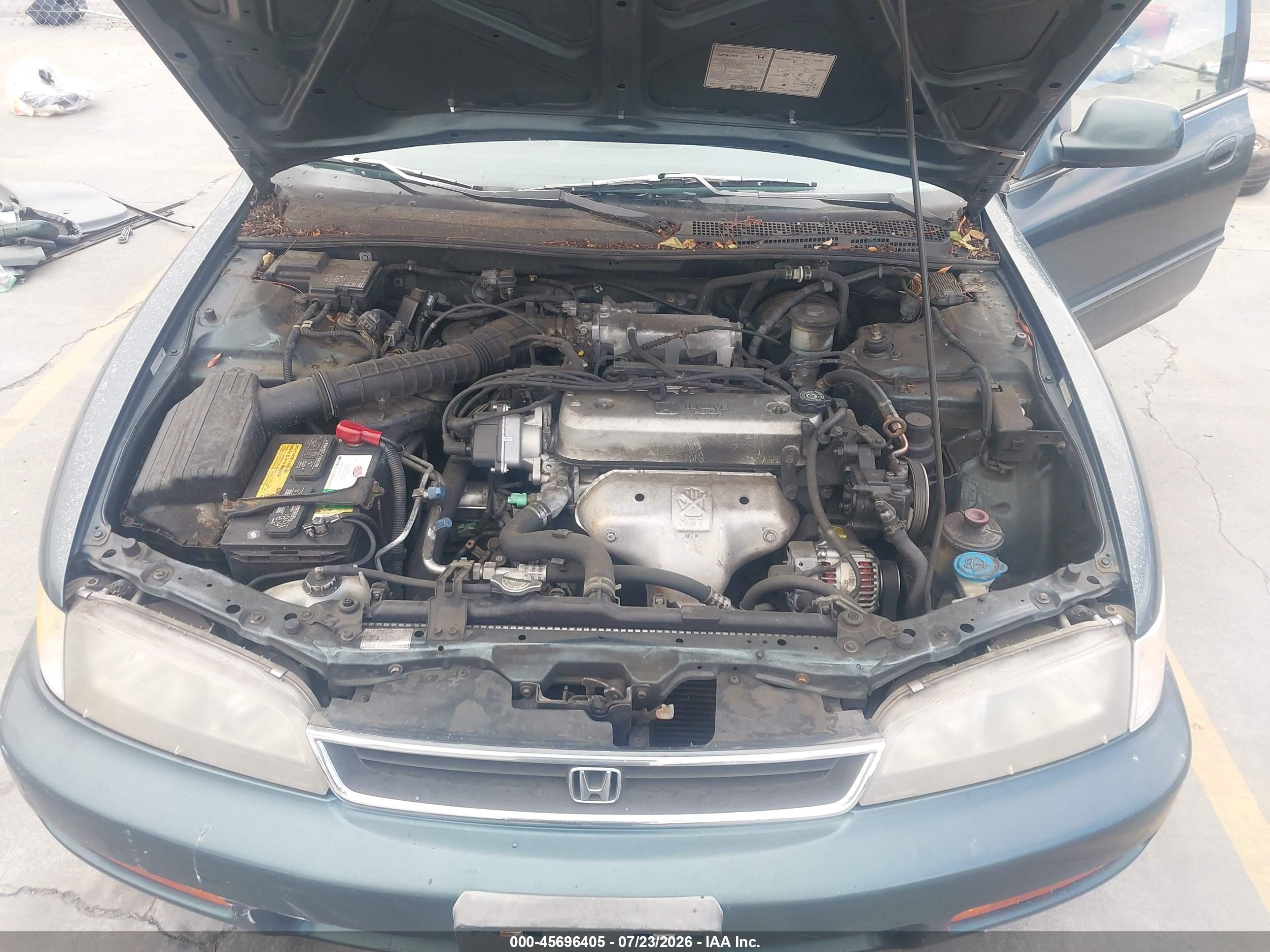 1996 Honda Accord Value Green vin: 1HGCD5692TA273607
