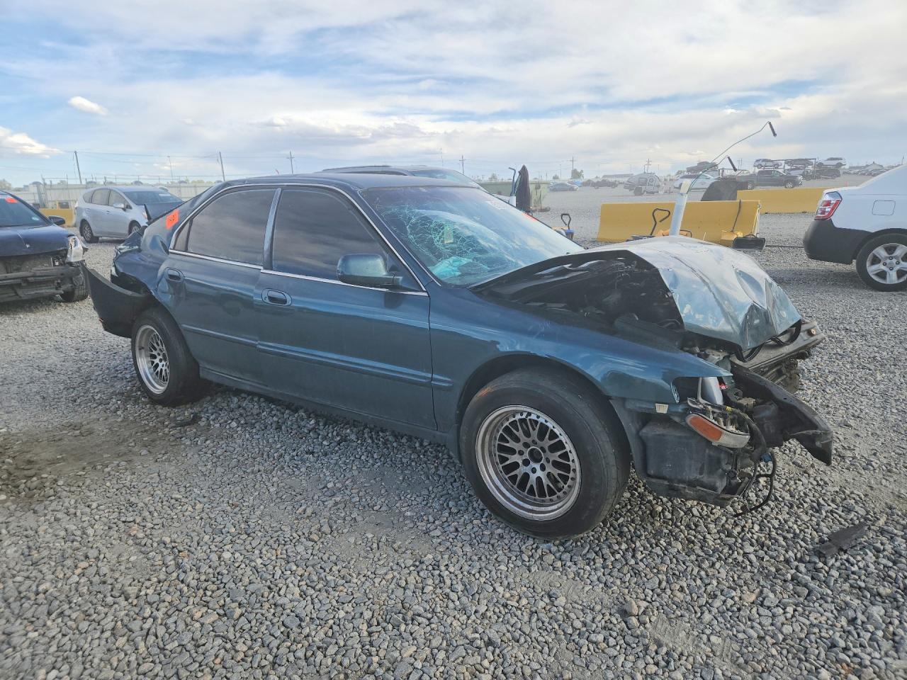 1996 Honda Accord Value Gray vin: 1HGCD569XTA215986