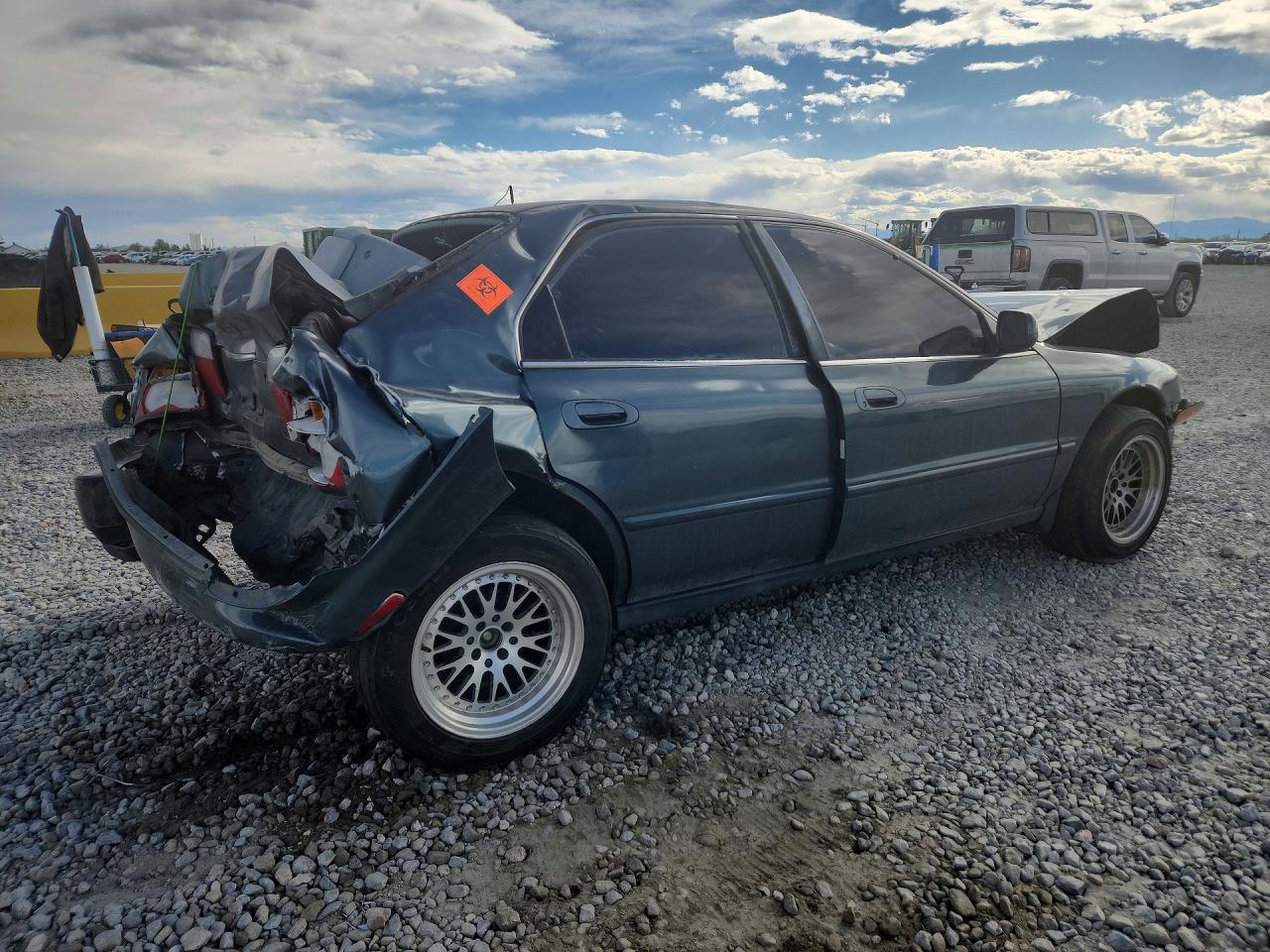 1996 Honda Accord Value Gray vin: 1HGCD569XTA215986