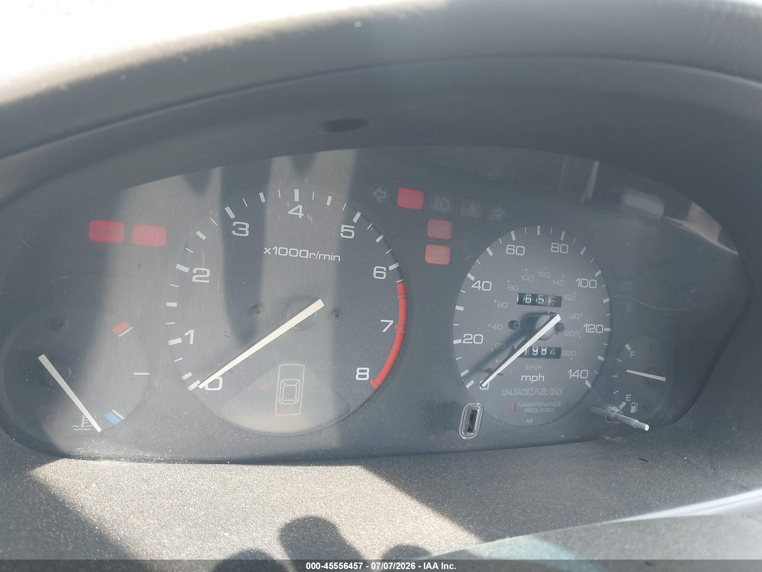 1994 Honda Accord Lx Белый vin: 1HGCD7132RA005714