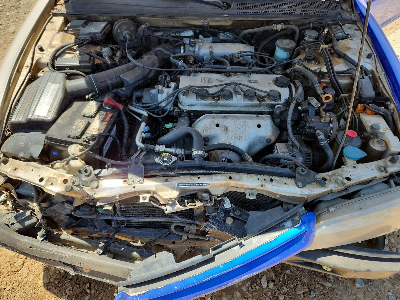 1995 Honda Accord Ex Blue vin: 1HGCD7152SA029132