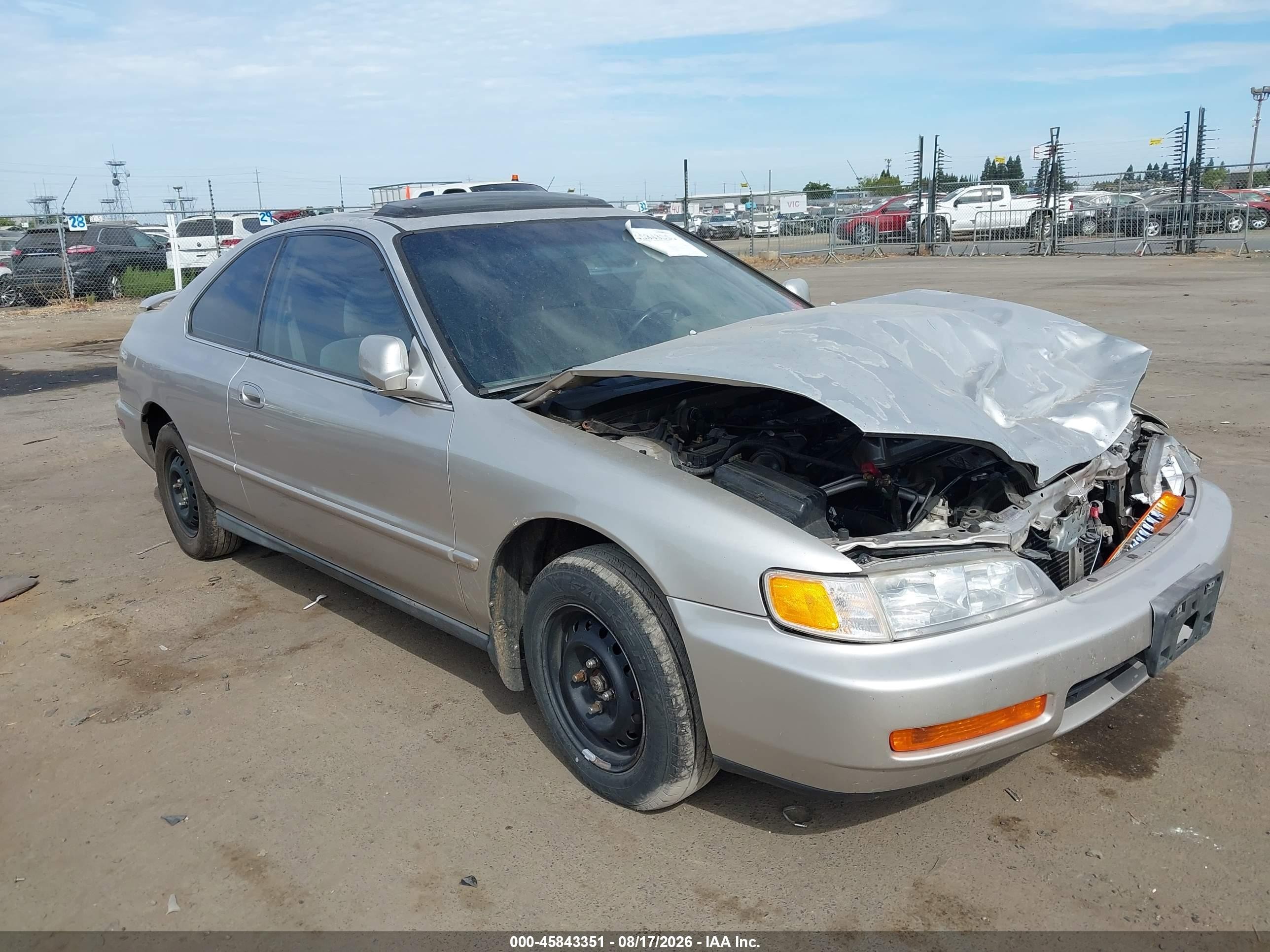 1996 Honda Accord Ex/ex-r Gray vin: 1HGCD7158TA019481