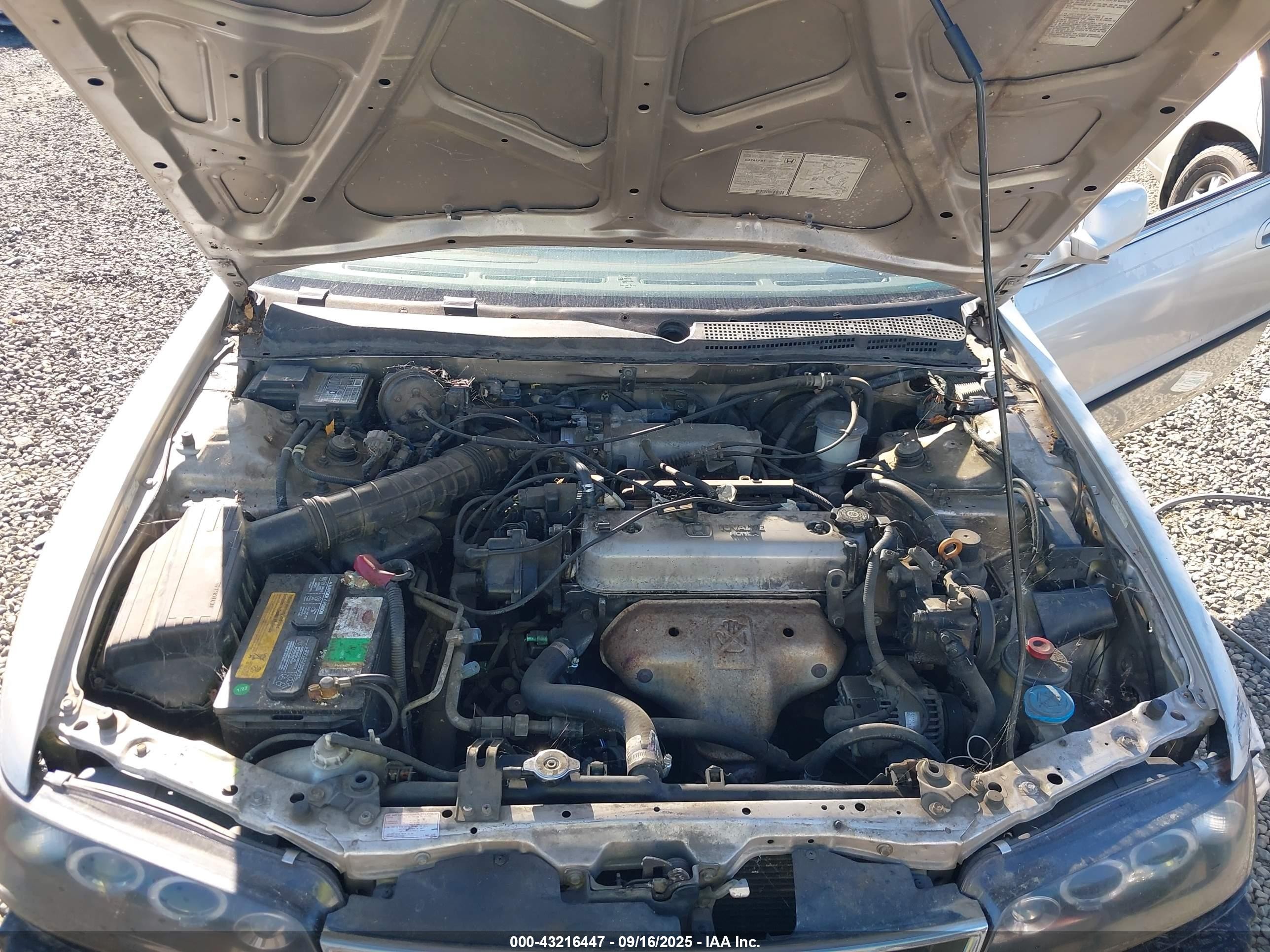 1996 Honda Accord Lx Silver vin: 1HGCD7230TA001943