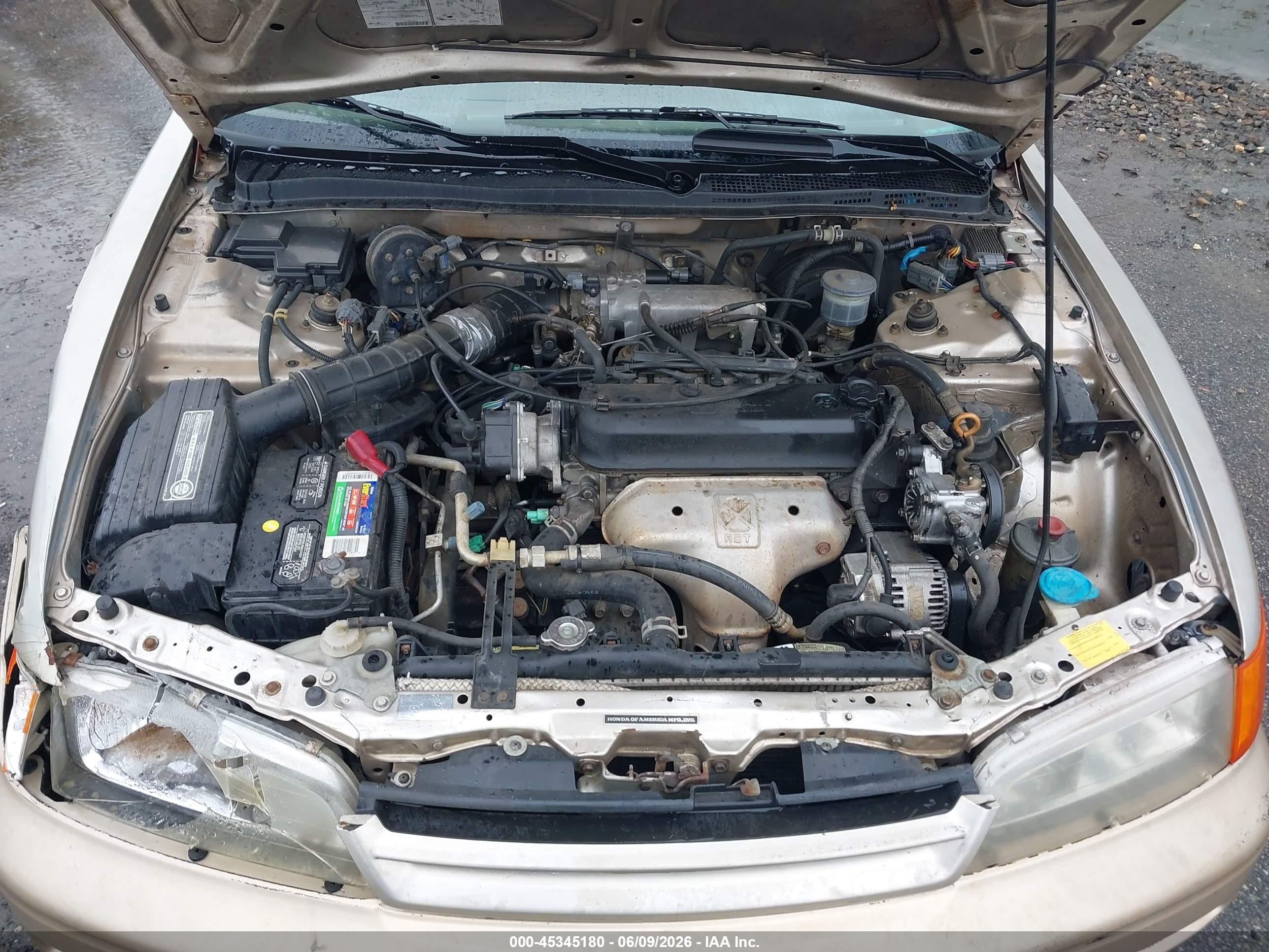 1995 Honda Accord Lx Gold vin: 1HGCD7234SA009445