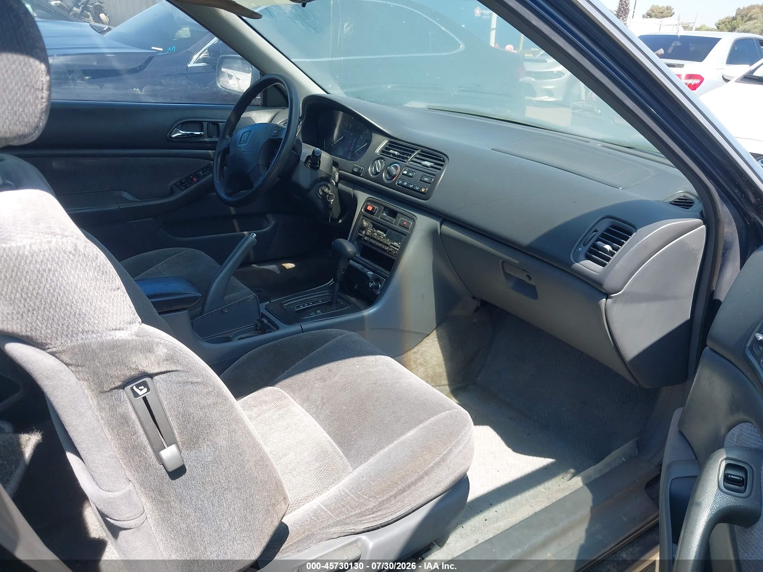 1997 Honda Accord Lx Gray vin: 1HGCD7238VA030013