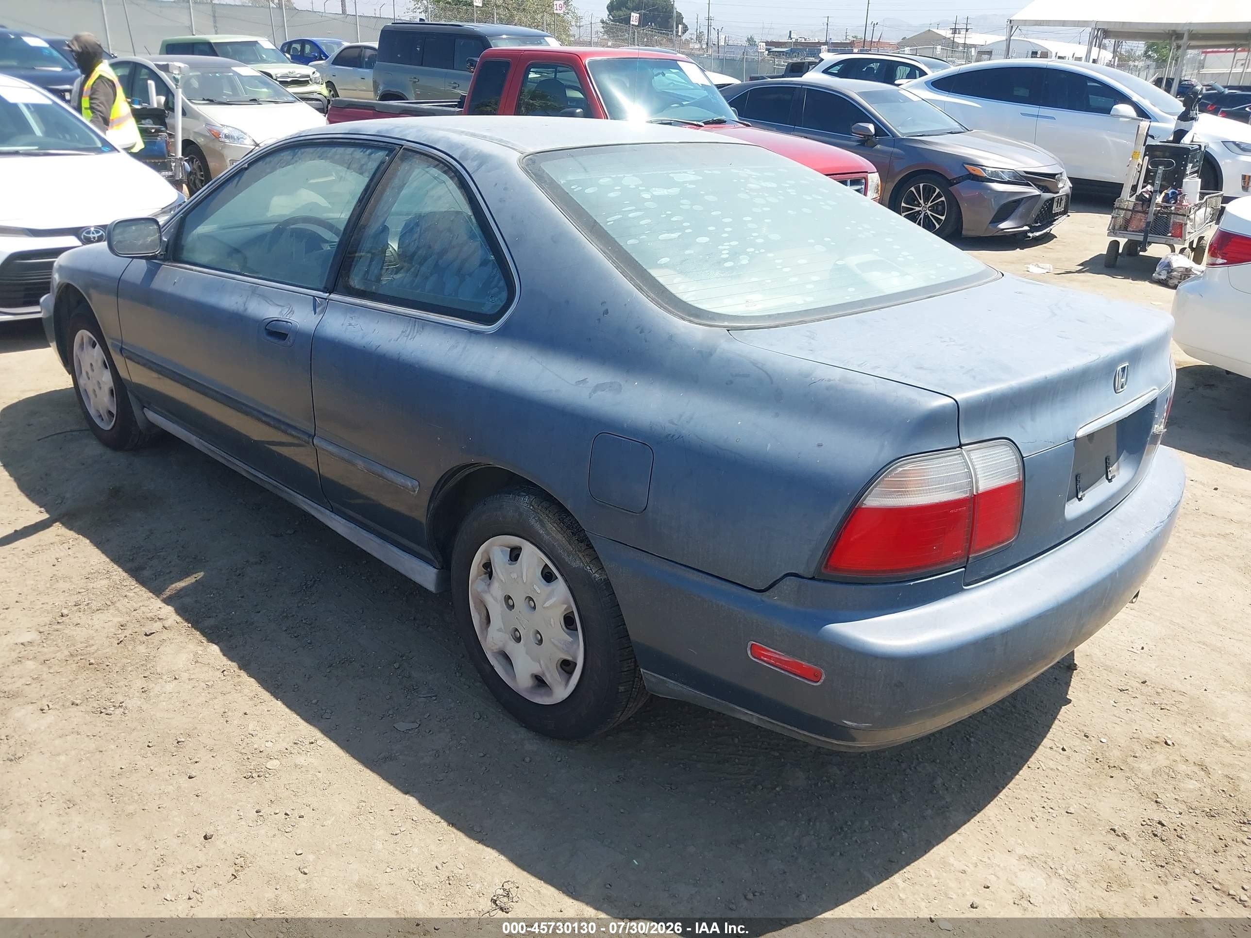 1997 Honda Accord Lx Gray vin: 1HGCD7238VA030013