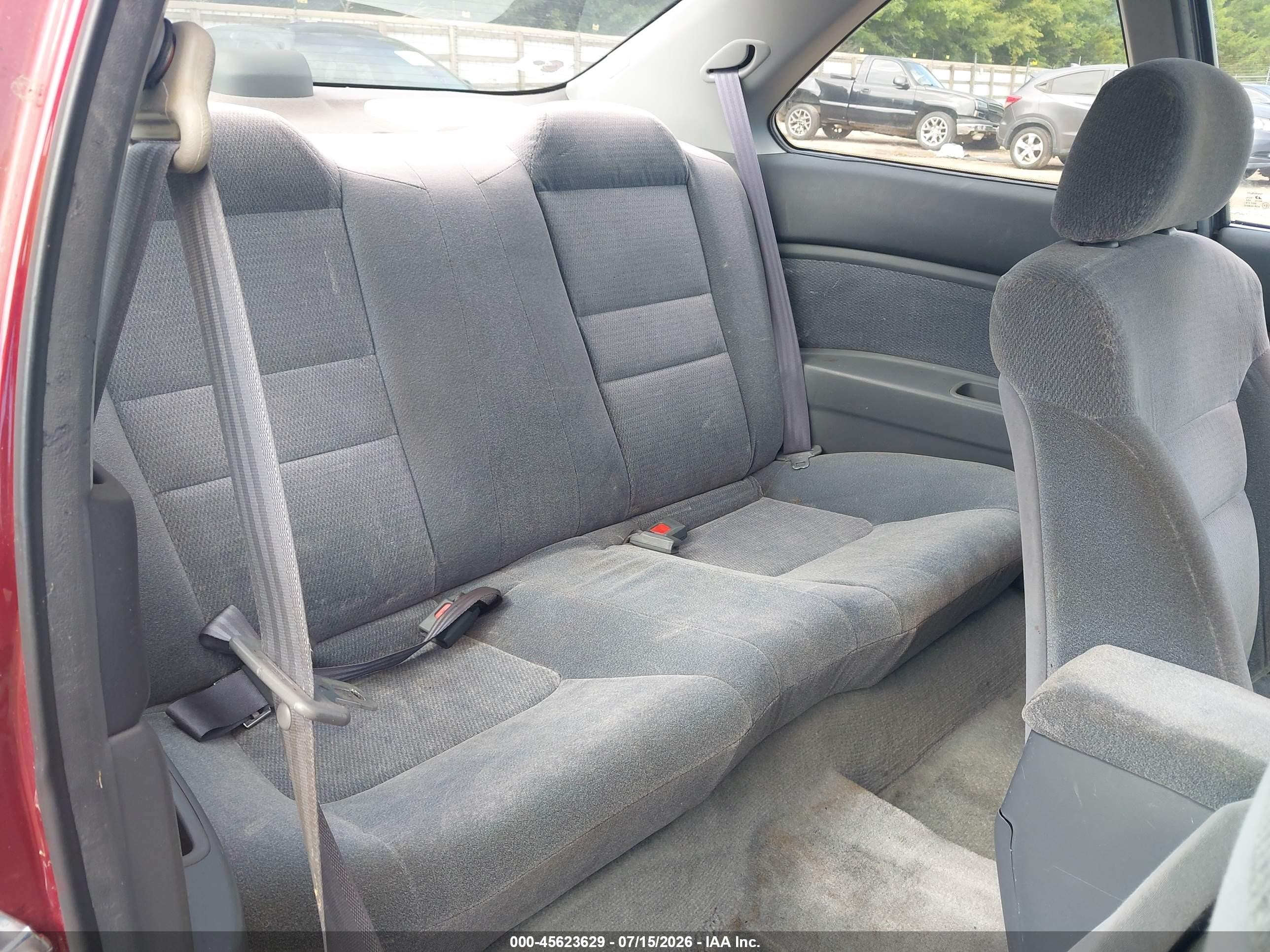 1996 Honda Accord Lx Red vin: 1HGCD7239TA026646