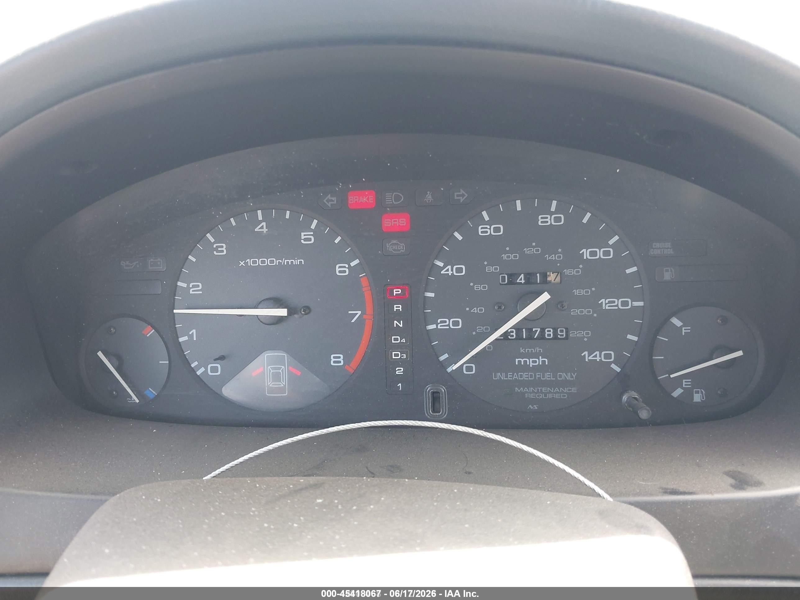 1996 Honda Accord Lx Green vin: 1HGCD7239TA028865
