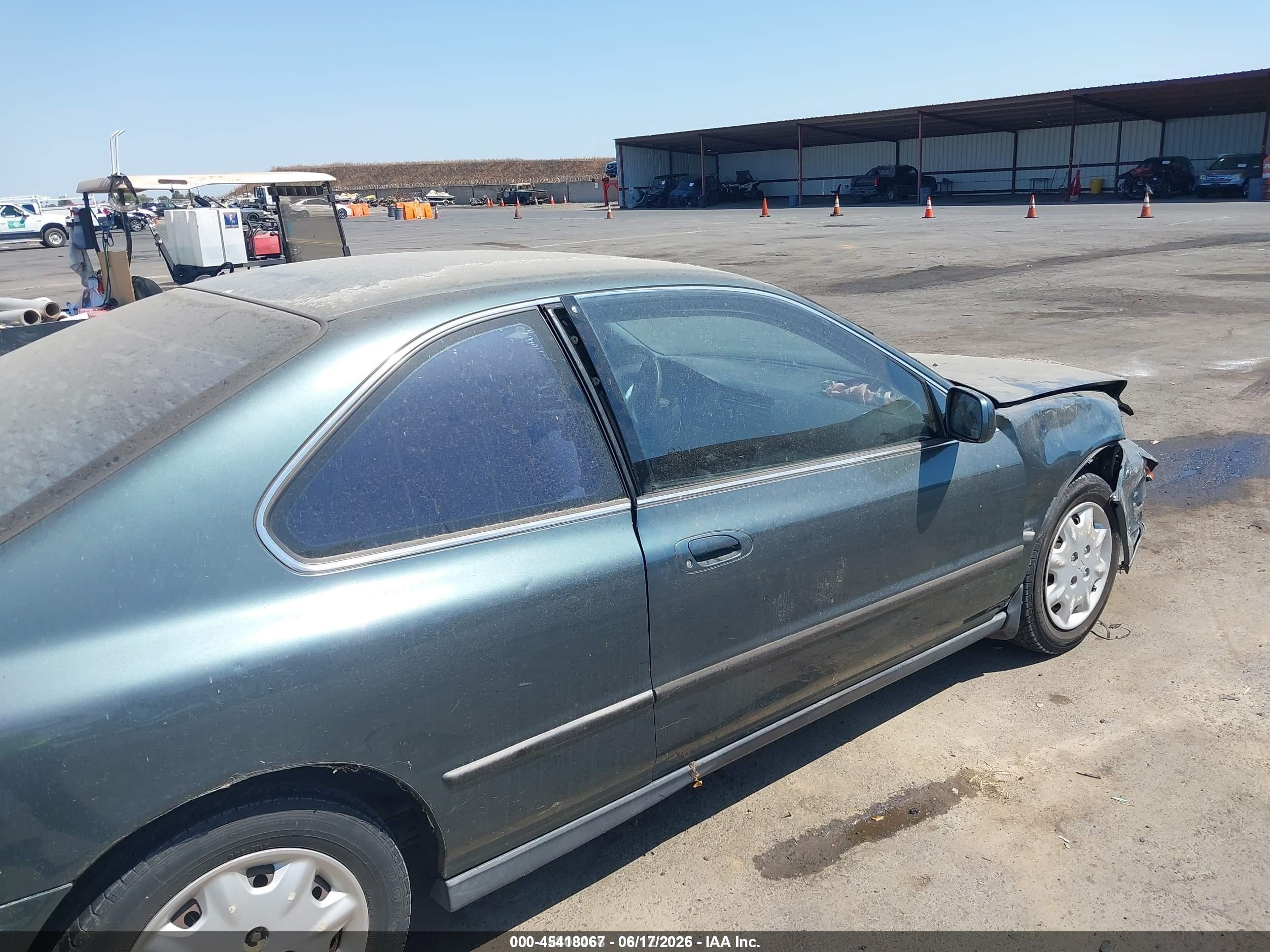 1996 Honda Accord Lx Green vin: 1HGCD7239TA028865