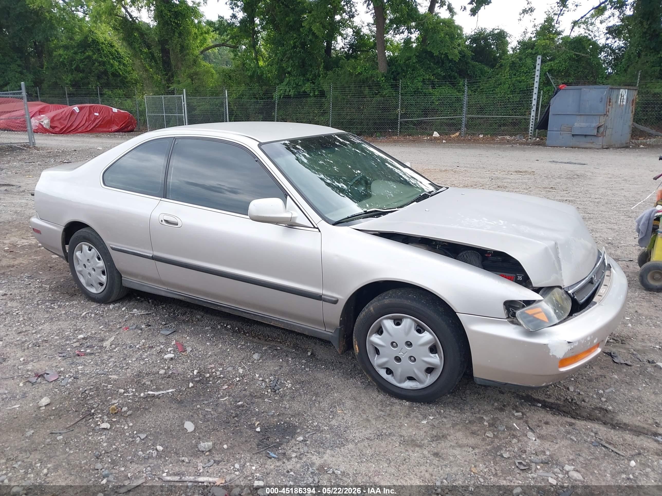 1997 Honda Accord Lx Beige vin: 1HGCD723XVA027906