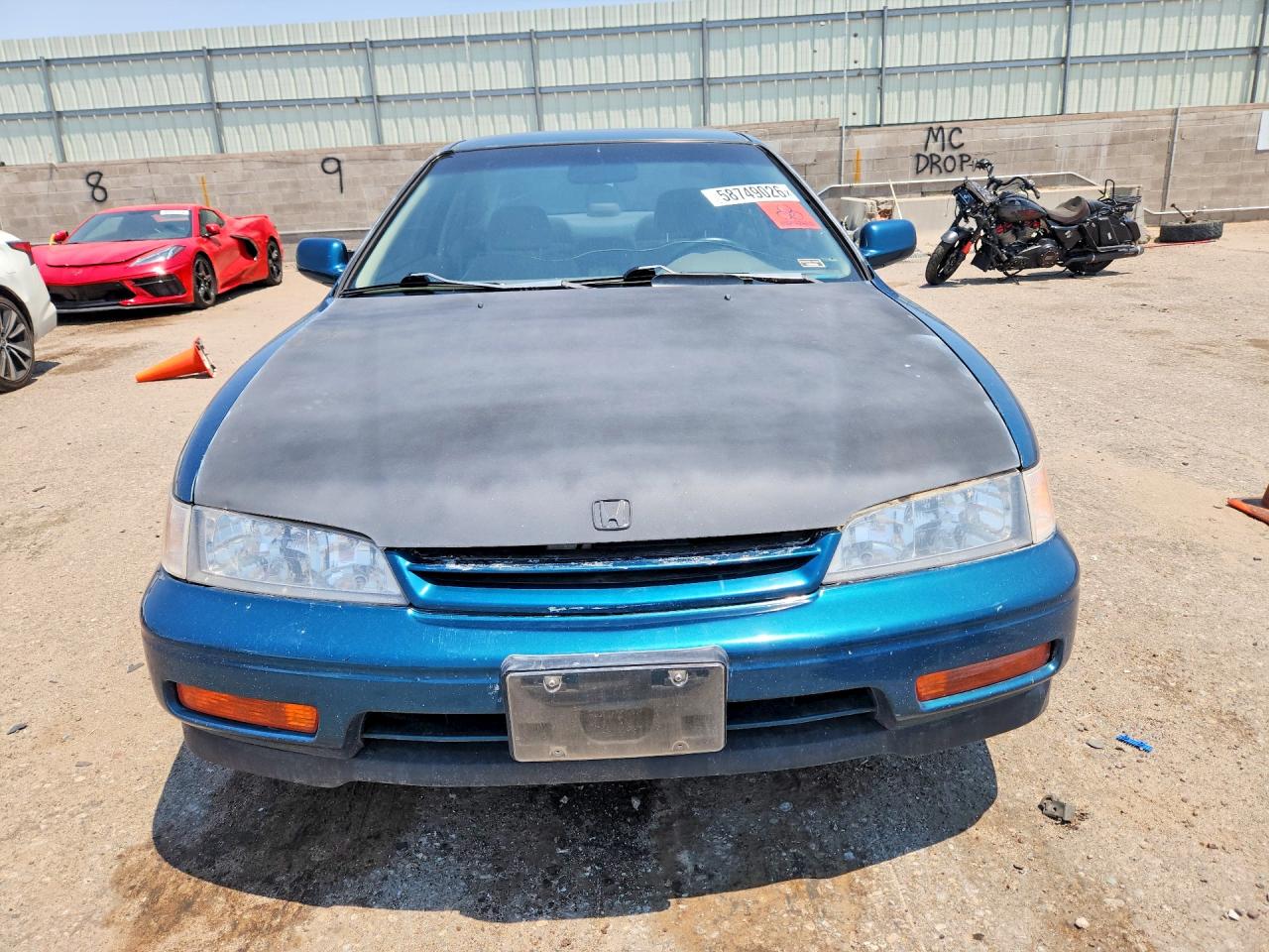 1994 Honda Accord Lx Blue vin: 1HGCD7244RA042285
