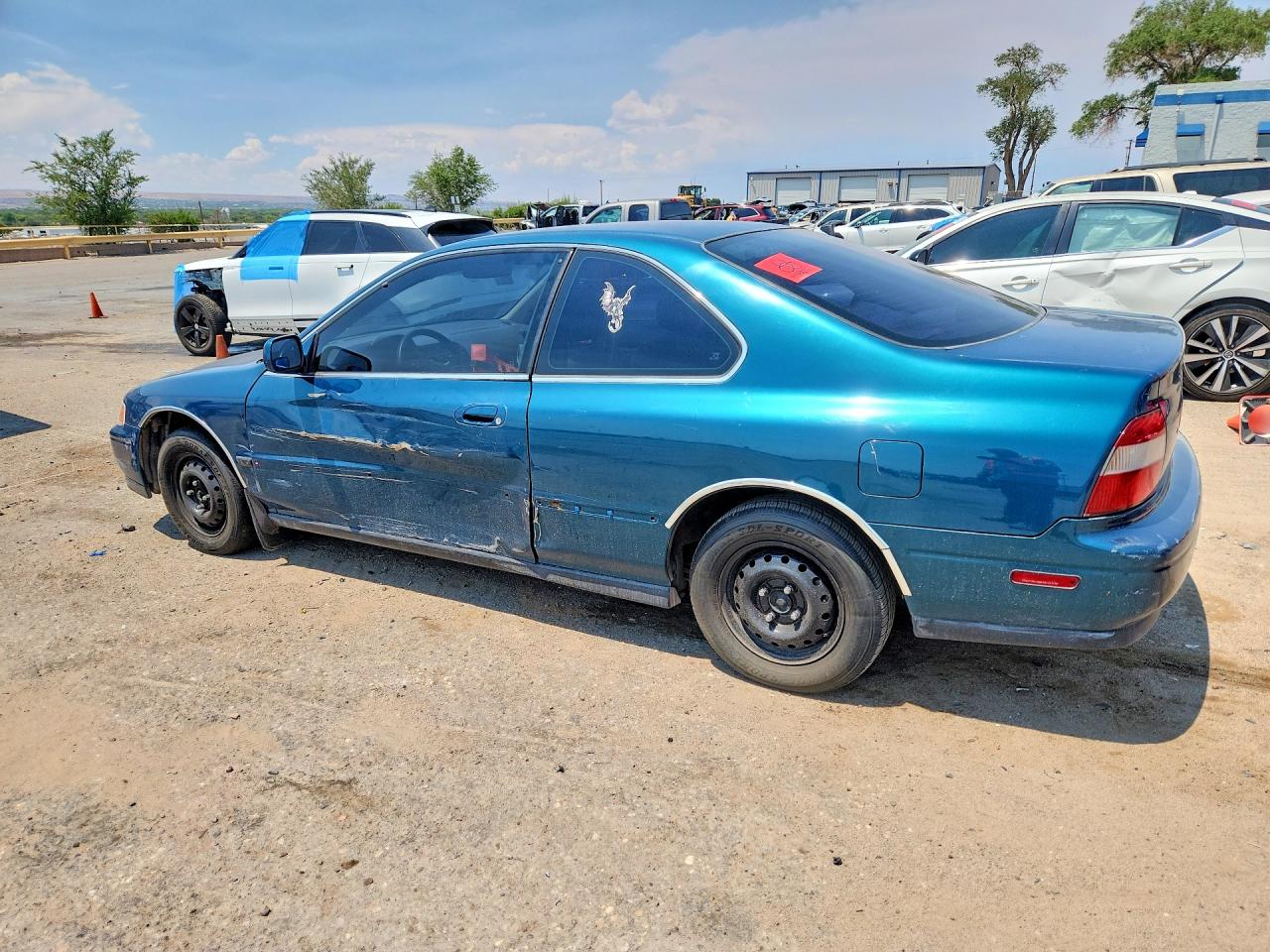 1994 Honda Accord Lx Blue vin: 1HGCD7244RA042285